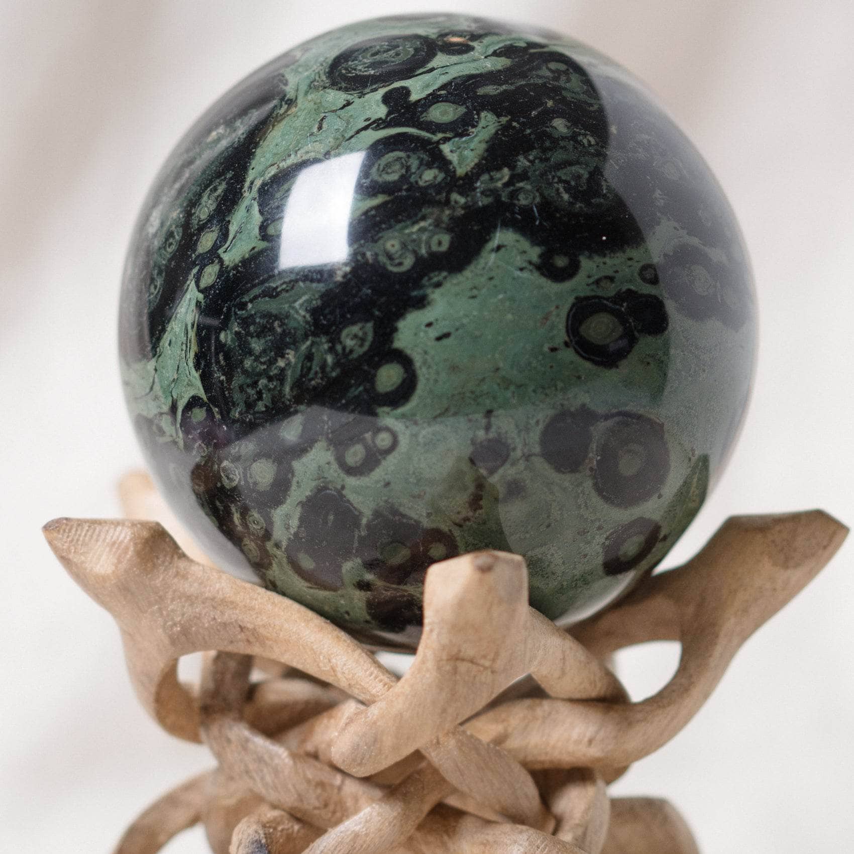 Kambaba Jasper Sphere - AAA Premium Quality、mySite、hinf8tx79