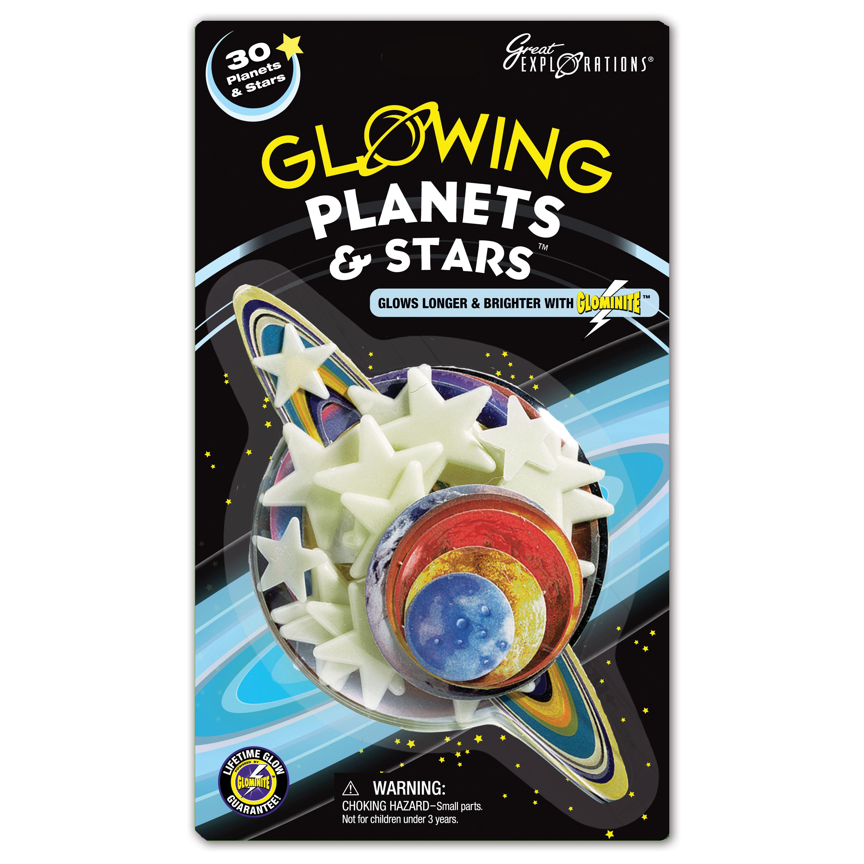  Glow-in-the-Dark Stick-on Planets and Stars、mySite、ghnorth