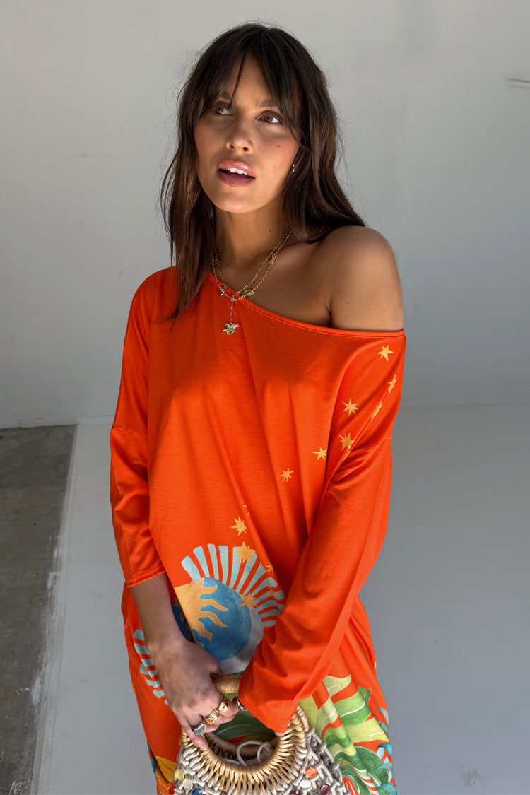 Orange Rio Jem Dress、mySite、solidvoid