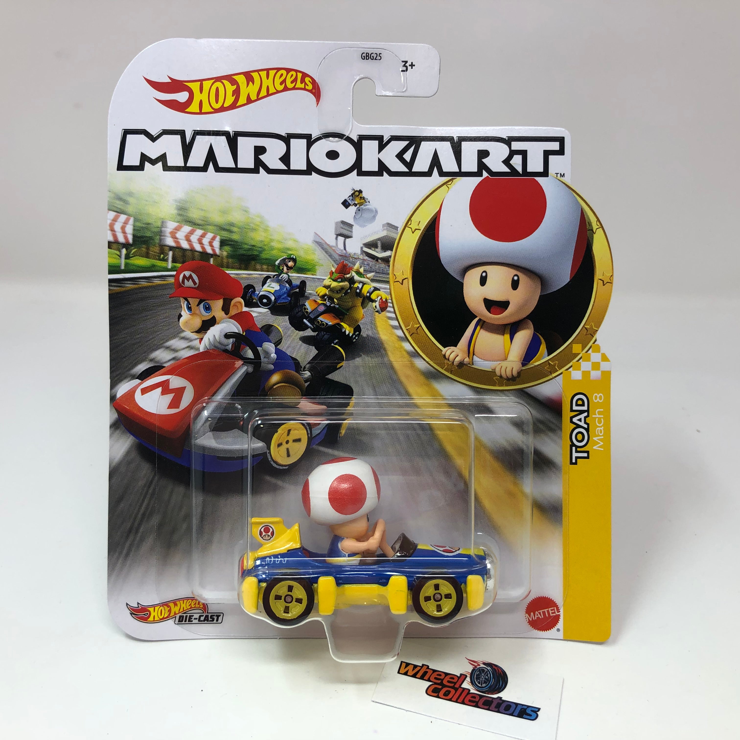 Toad Mach 8 * 2023 Hot Wheels MARIO KART Nintendo Case F Release、mySite、hgirdovlk
