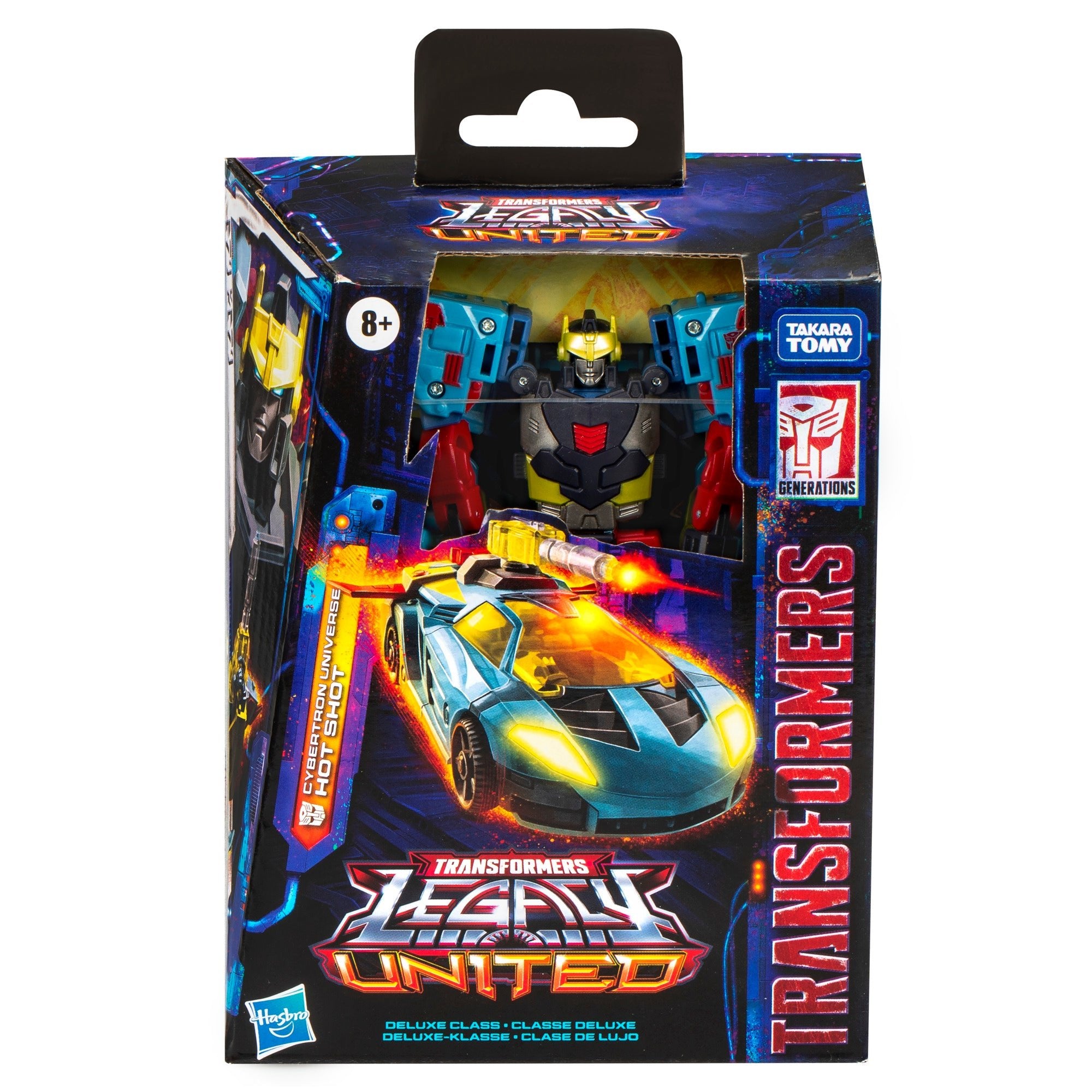 Transformers Legacy United Deluxe Class Cybertron Universe Hot Shot、mySite、hgirdovlk