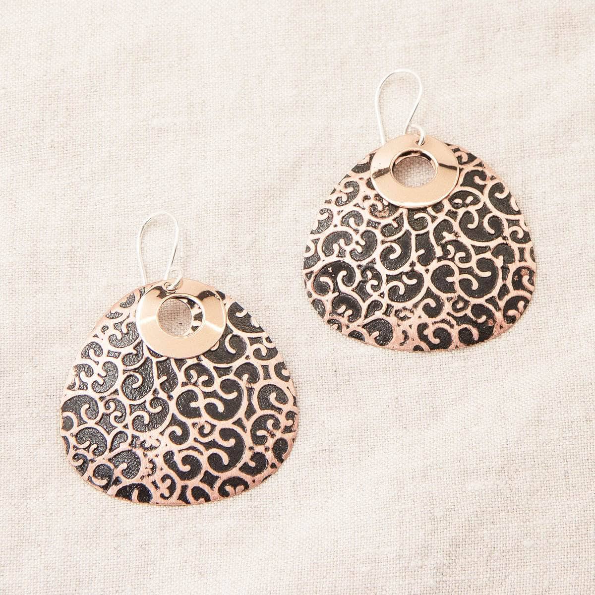 Black Copper Earrings - Limited Edition、mySite、hinf8tx79