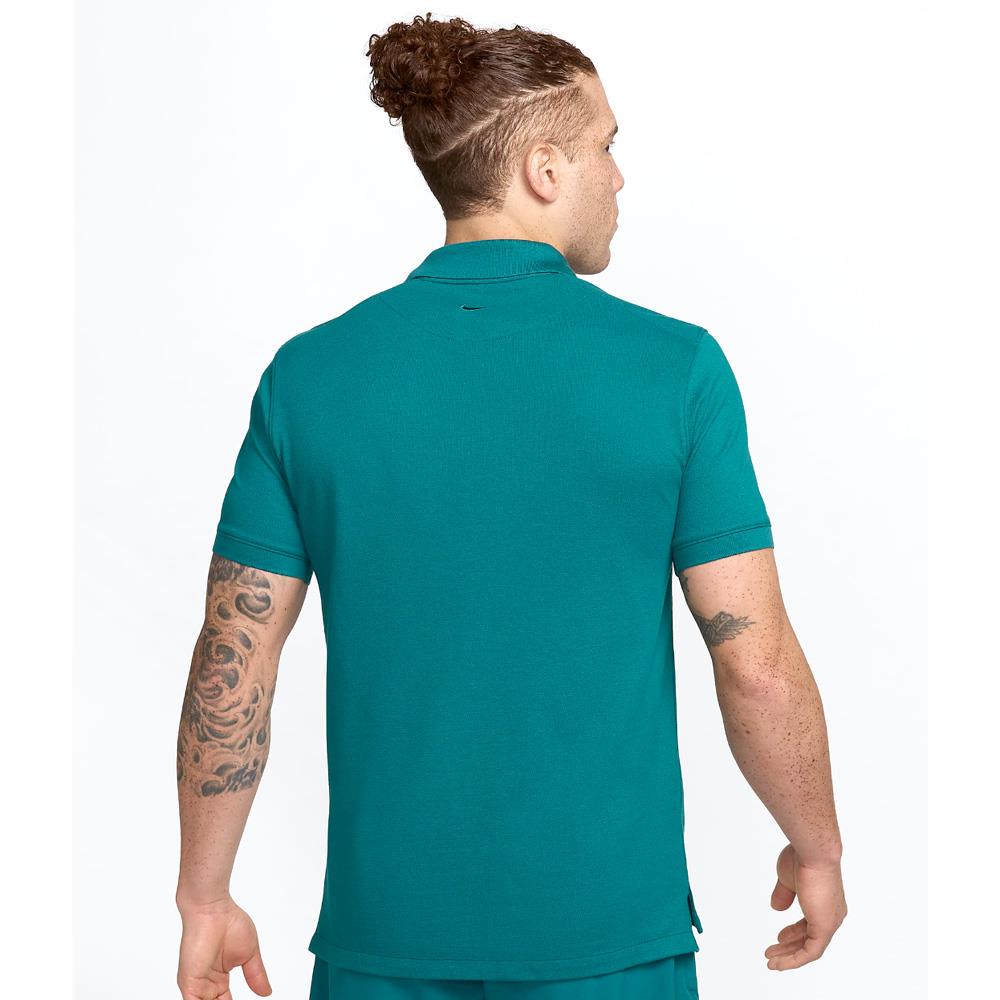Nike Men's Rafa Polo - Geode Teal、mySite、neckold