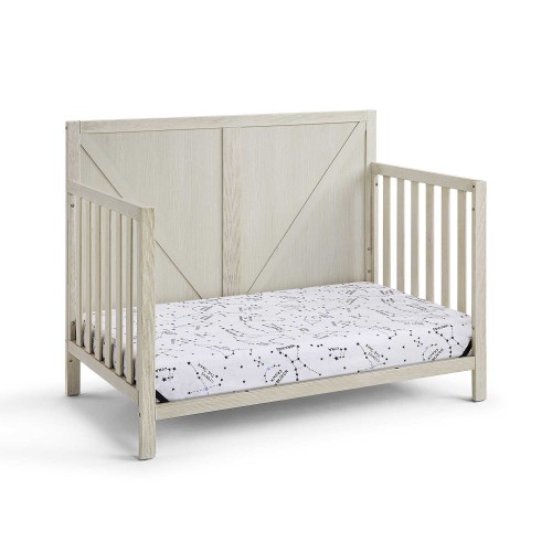 Barnside 4-in-1 Convertible Crib Washed Gray、、casual