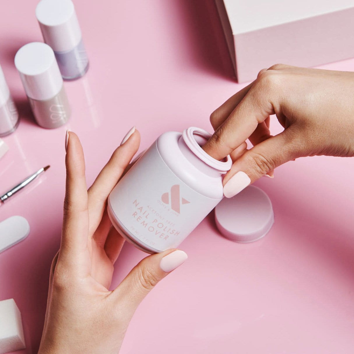 Nail Polish Remover Pot - Part of Set、mySite、solidvoid