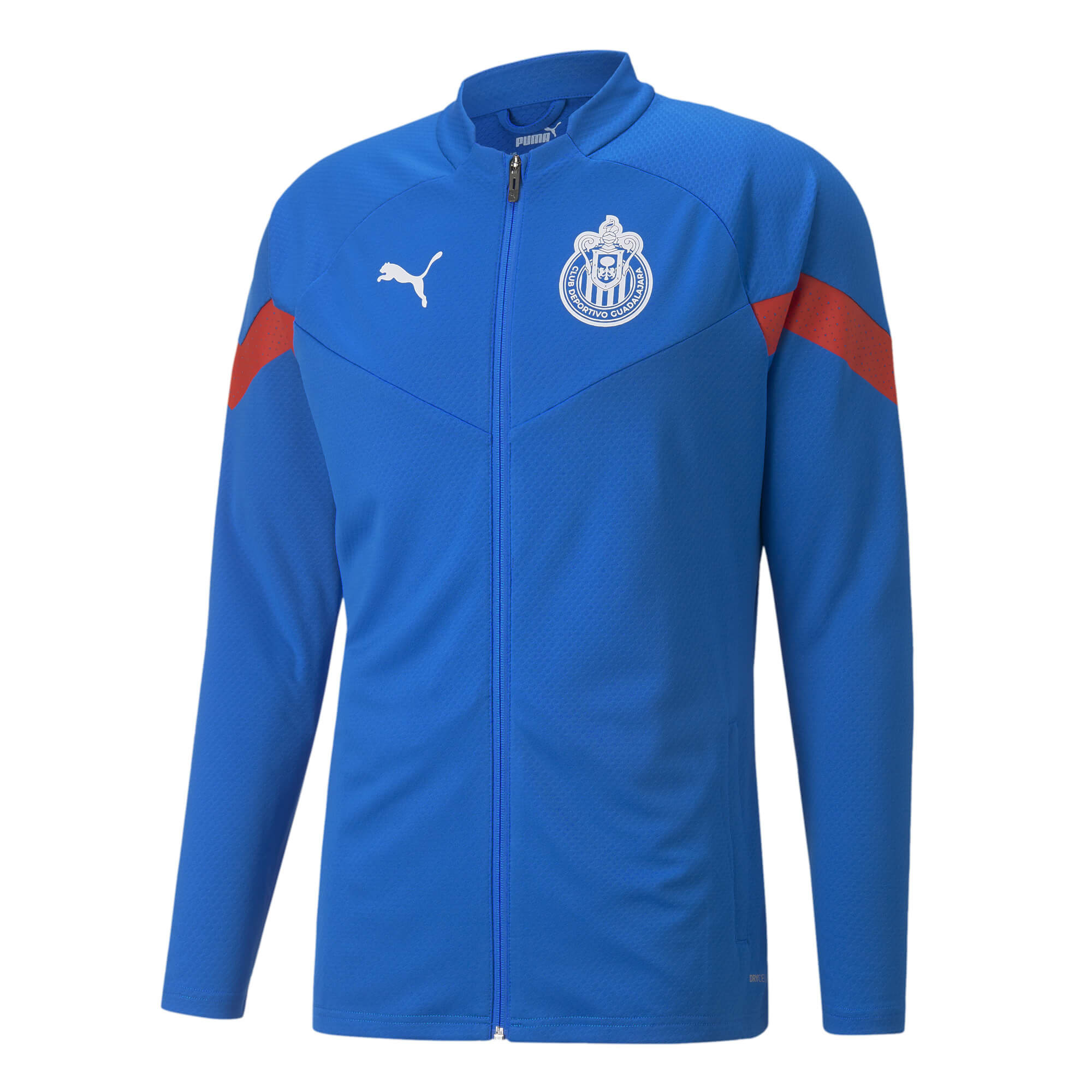 PUMA Men's Chivas de Guadalajara 2022/23 Training Jacket Blue/Puma Red、mySite、bottomscart