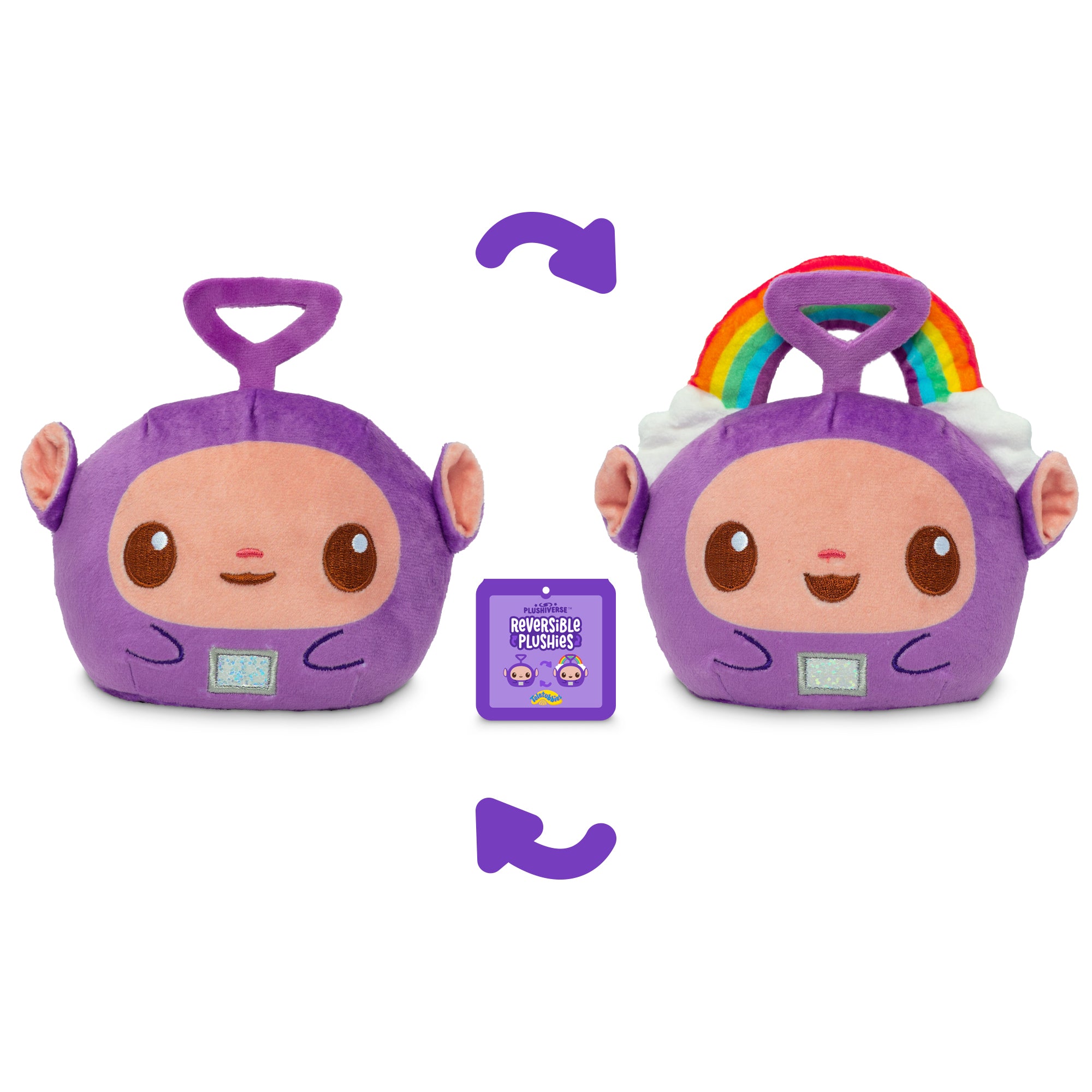 Rainbow Tinky Winky 4 Reversible Plushie、mySite、lovesweatpilates