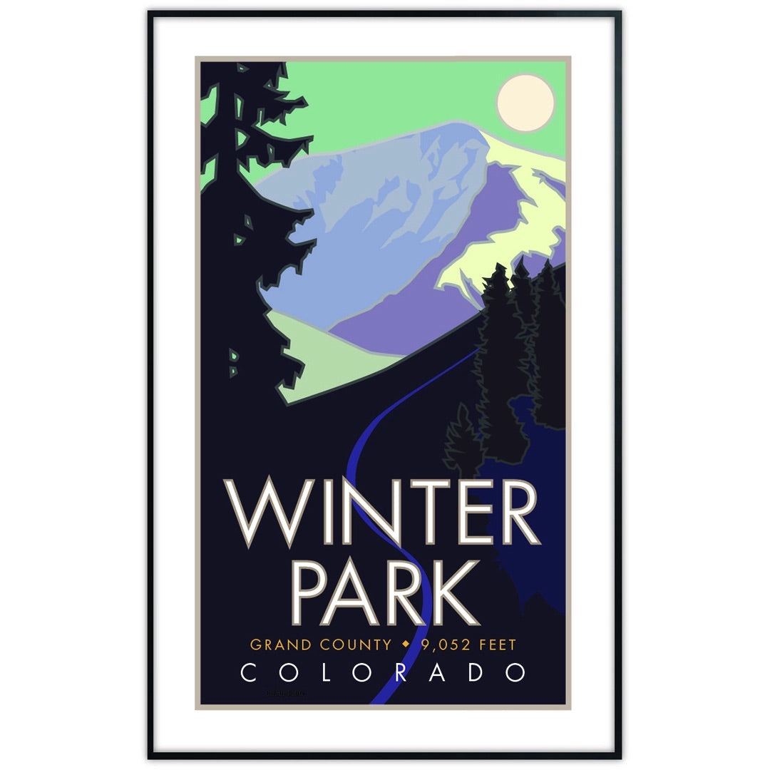Winter Park, Colorado - Poster、mySite、g9winljtr