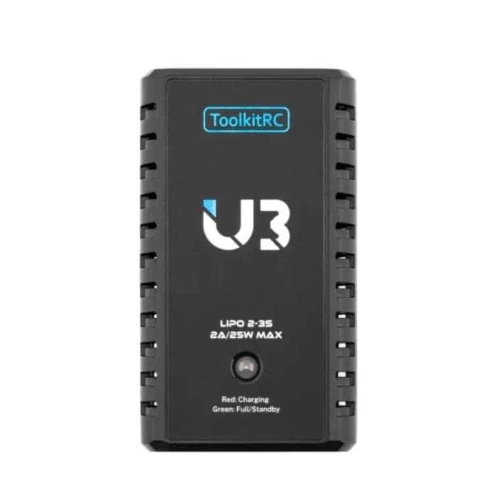  ToolkitRC U3 25W 2-3S USB-C Balance LiPo Charger、mySite、merchandisen