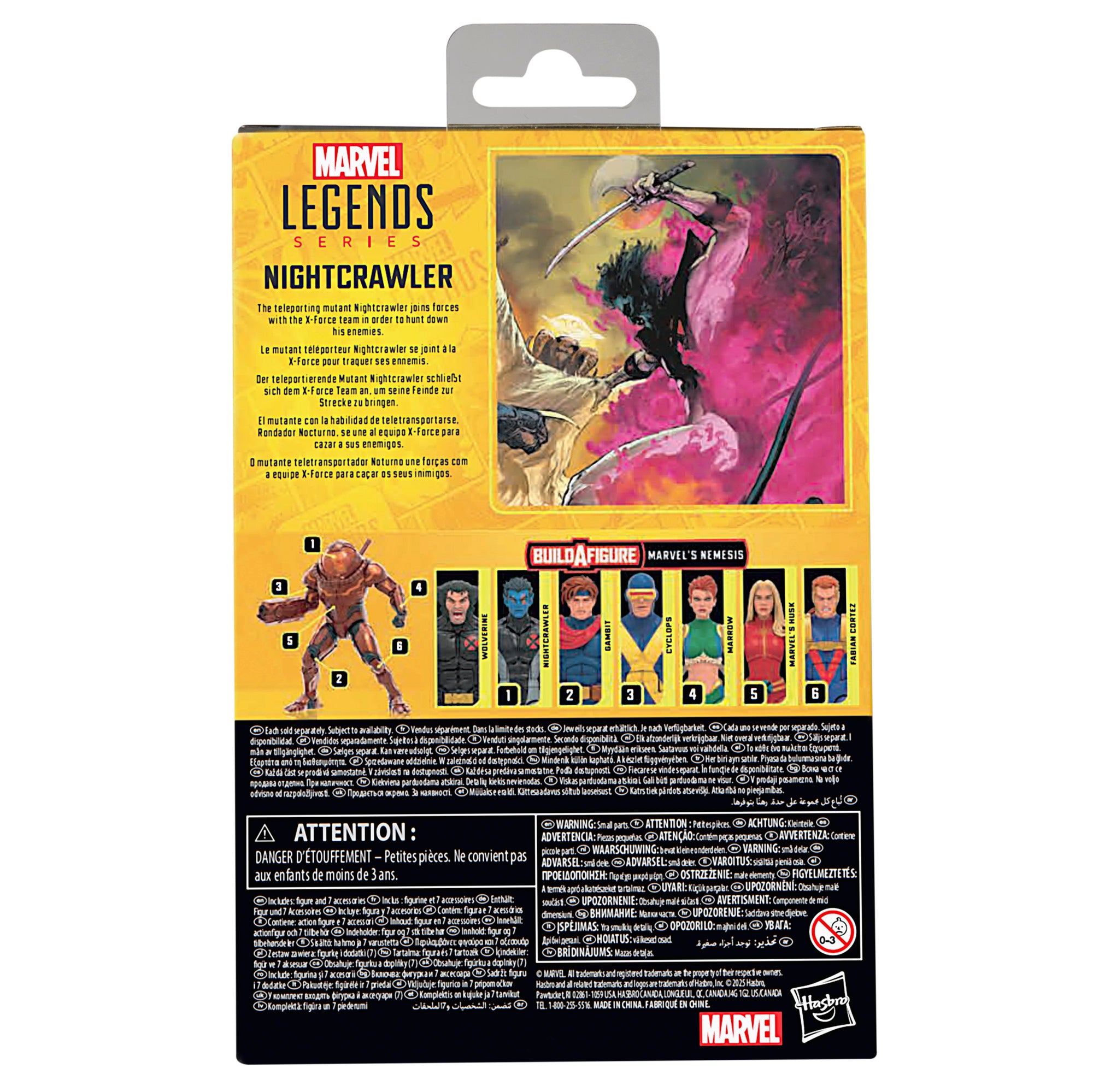 Marvel Legends Series X-Men Nemesis Build-A-Figure Wave COMPLETE SET OF 7、mySite、hgirdovlk