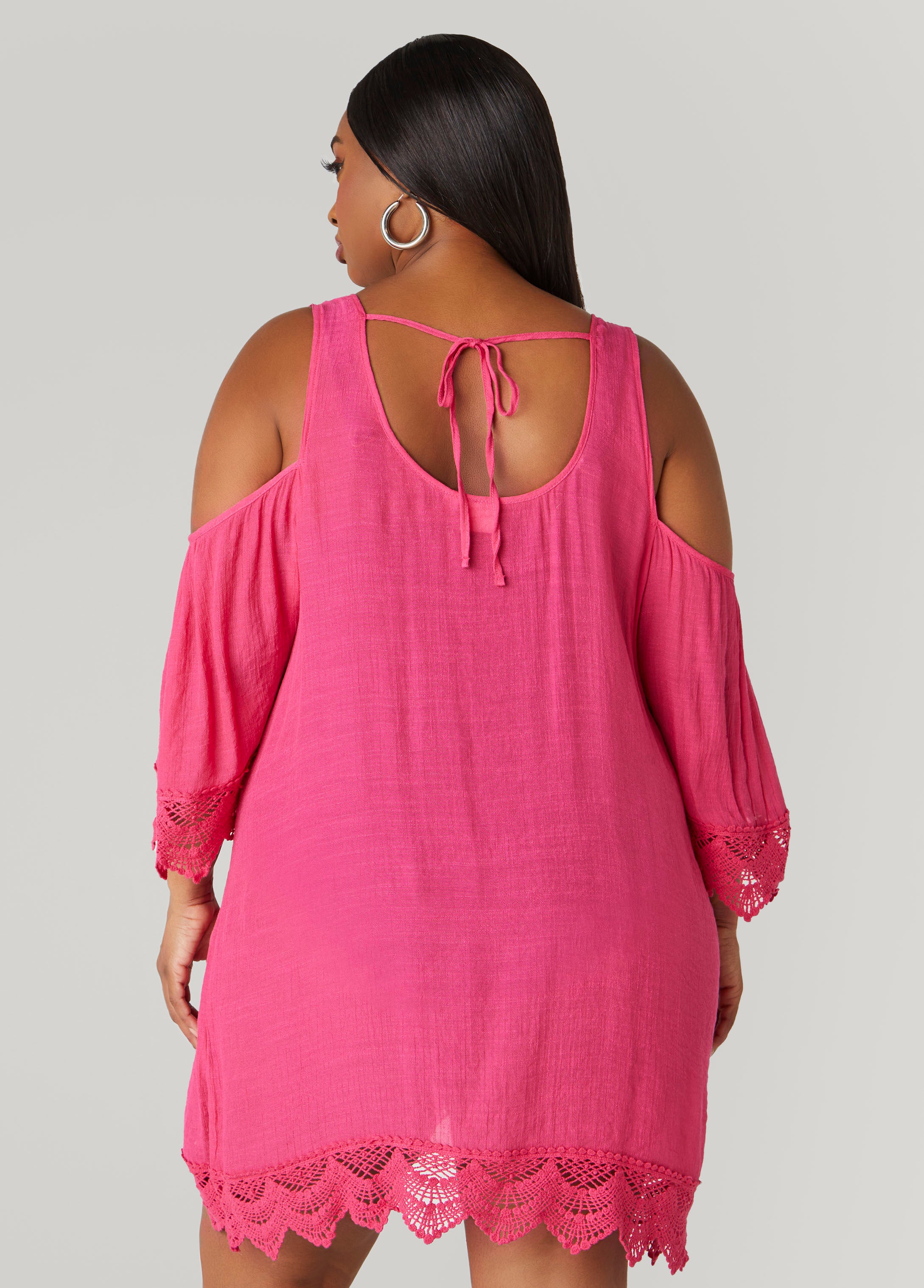 Beach Break Crochet Trim Cover Up、mySite、bengalsvssteelers