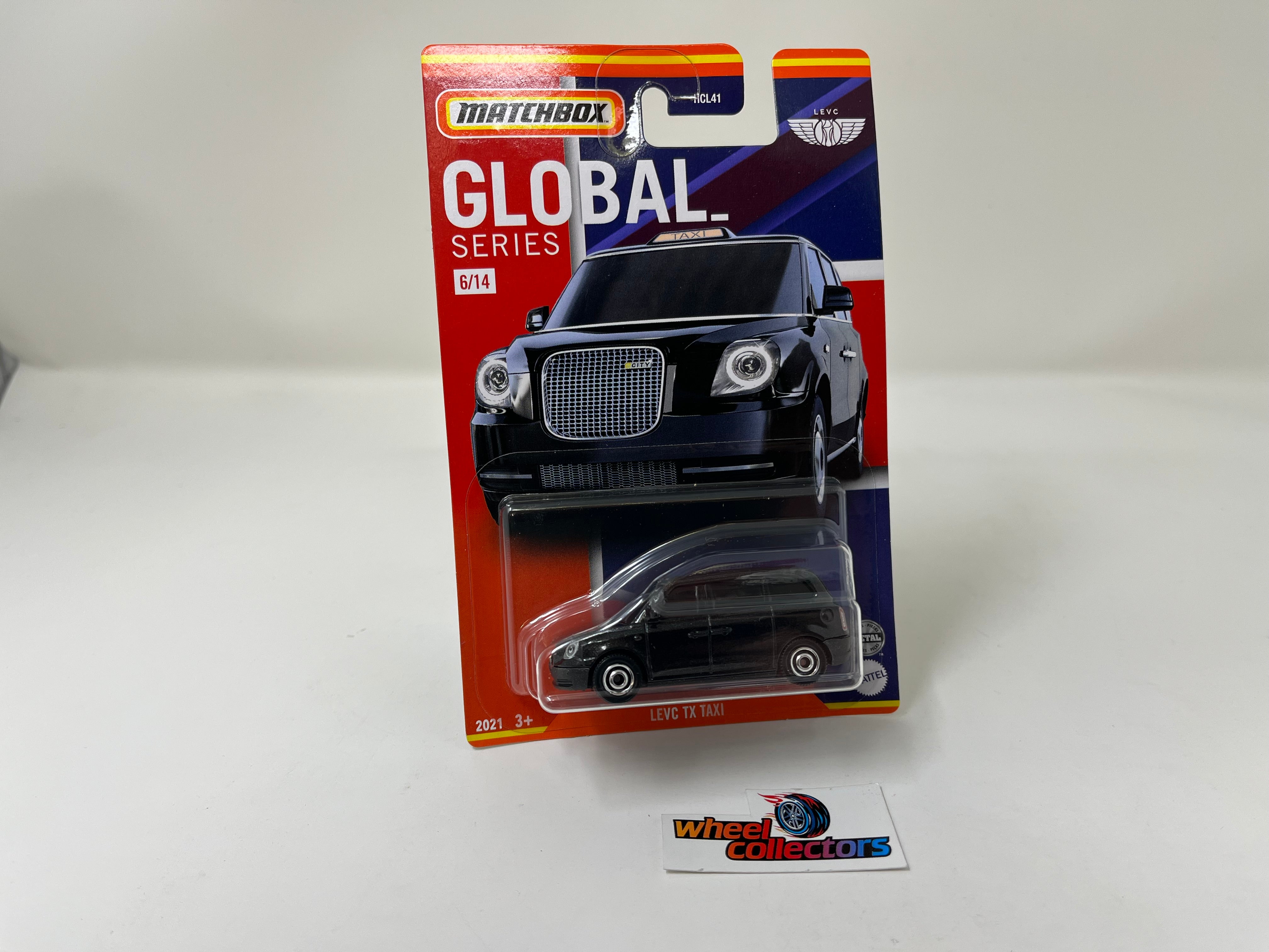 LEVC TX Taxi #6 * Matchbox Global Series、mySite、hgirdovlk