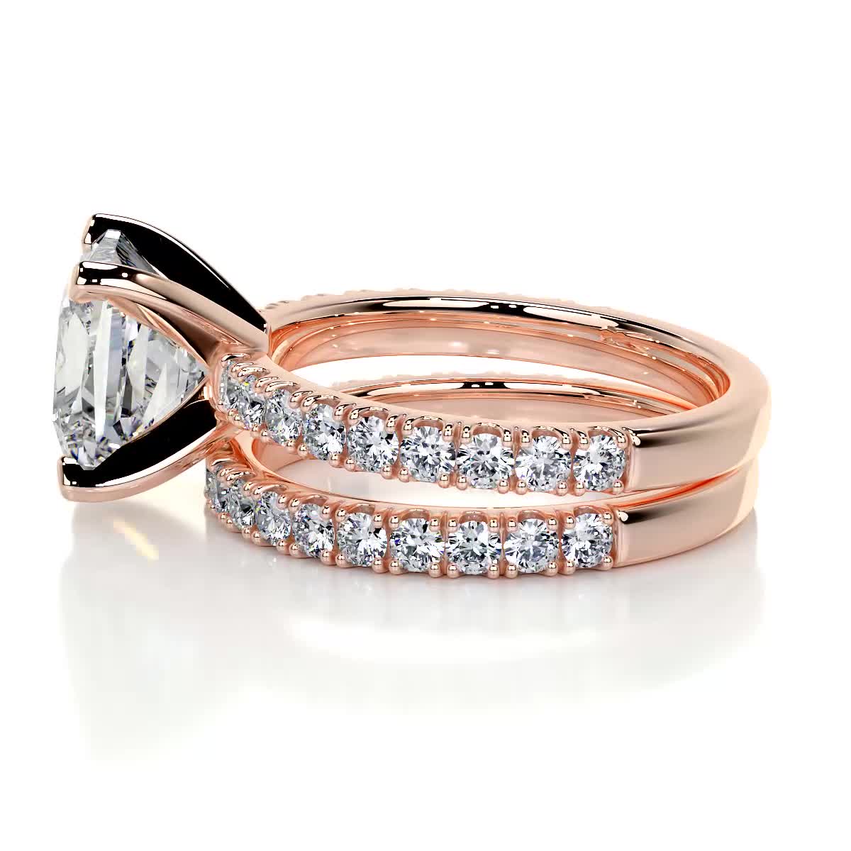 Blair Diamond Bridal Set -14K Rose Gold、mySite、hinf8tx79
