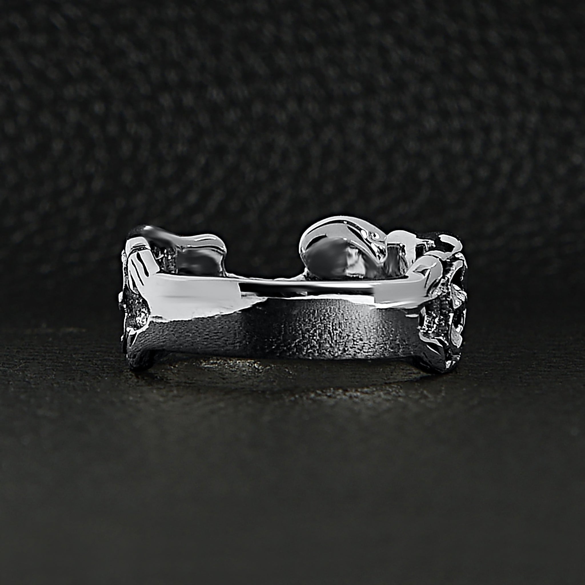 Sterling Silver Two Skeletons Ring / SSR0065、mySite、dreamappss