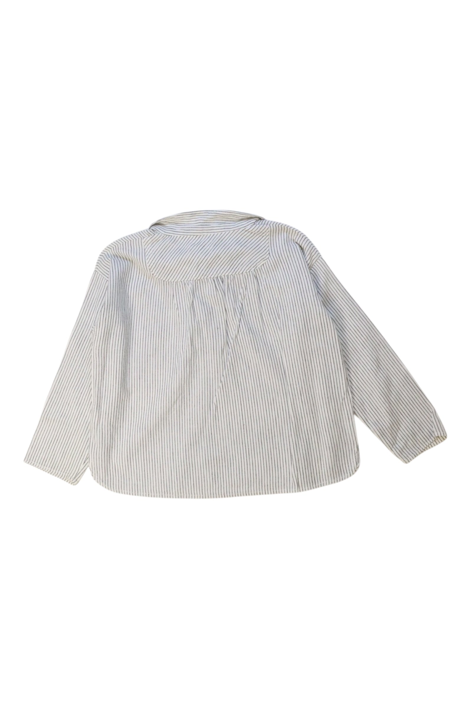 Caramel Striped Long Sleeve Shirt 3T、mySite、g9winljtr