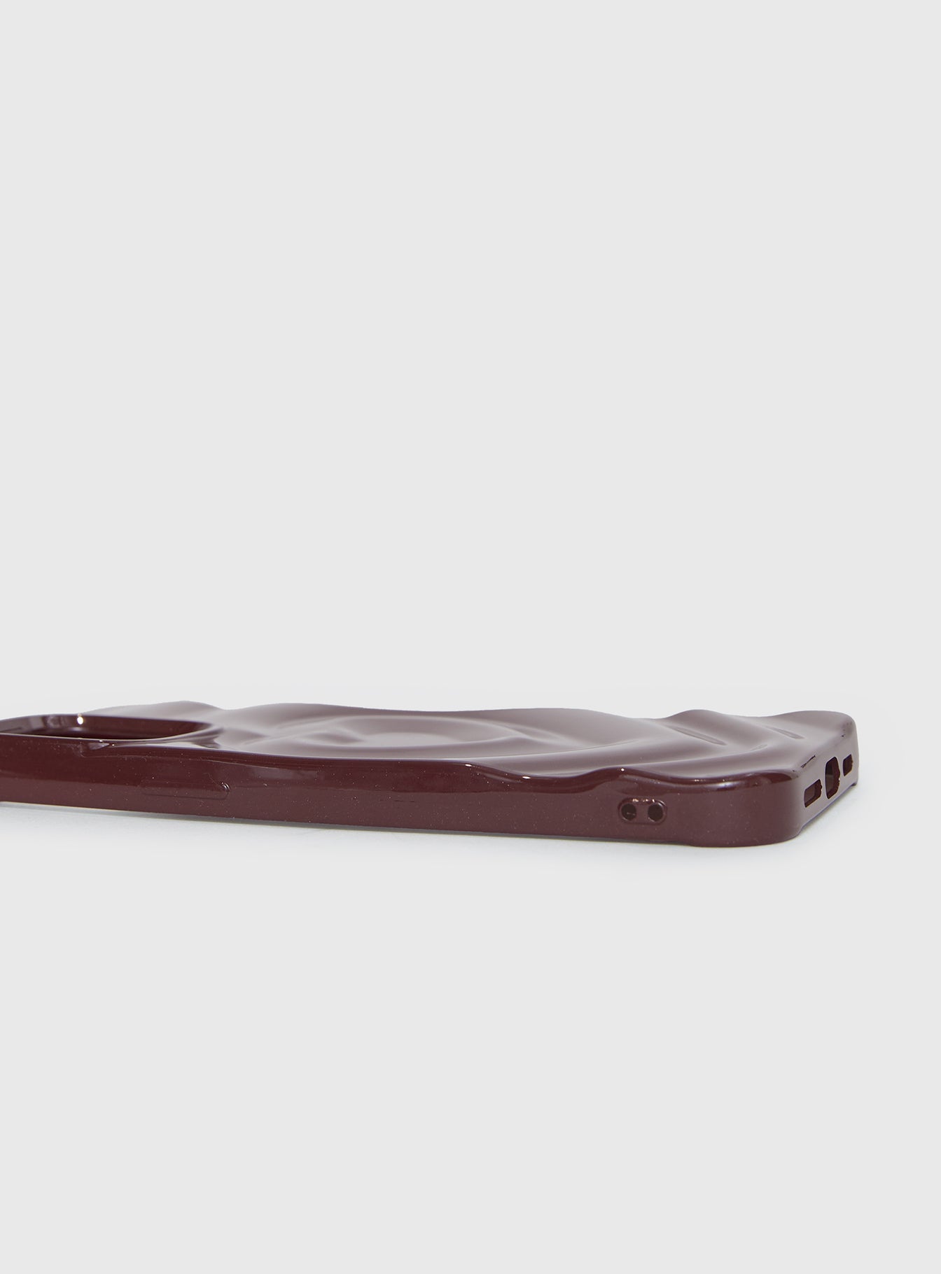 Brisa iPhone Case Heart Burgundy、mySite、solidvoid