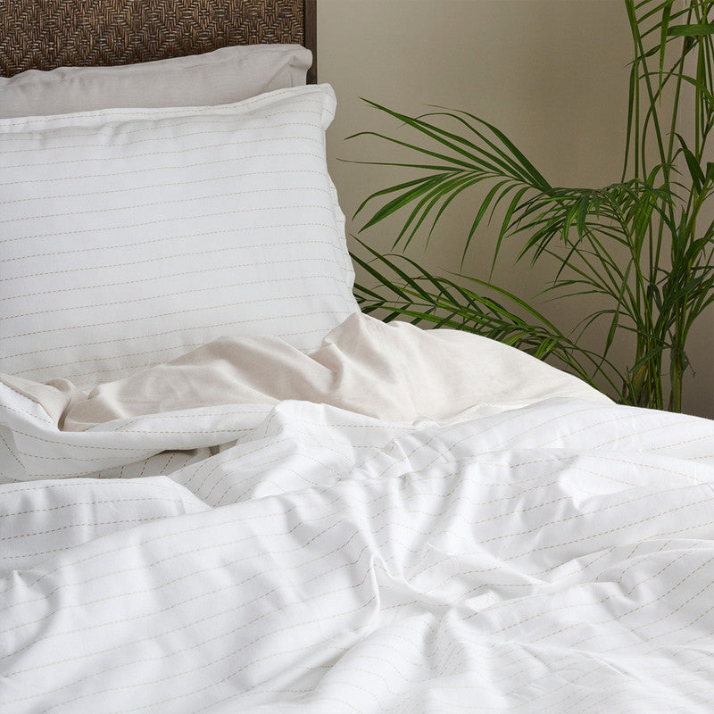 Cotton Bamboo Duvet Cover | Dobby | Birch Raindrop、mySite、camillekostekn