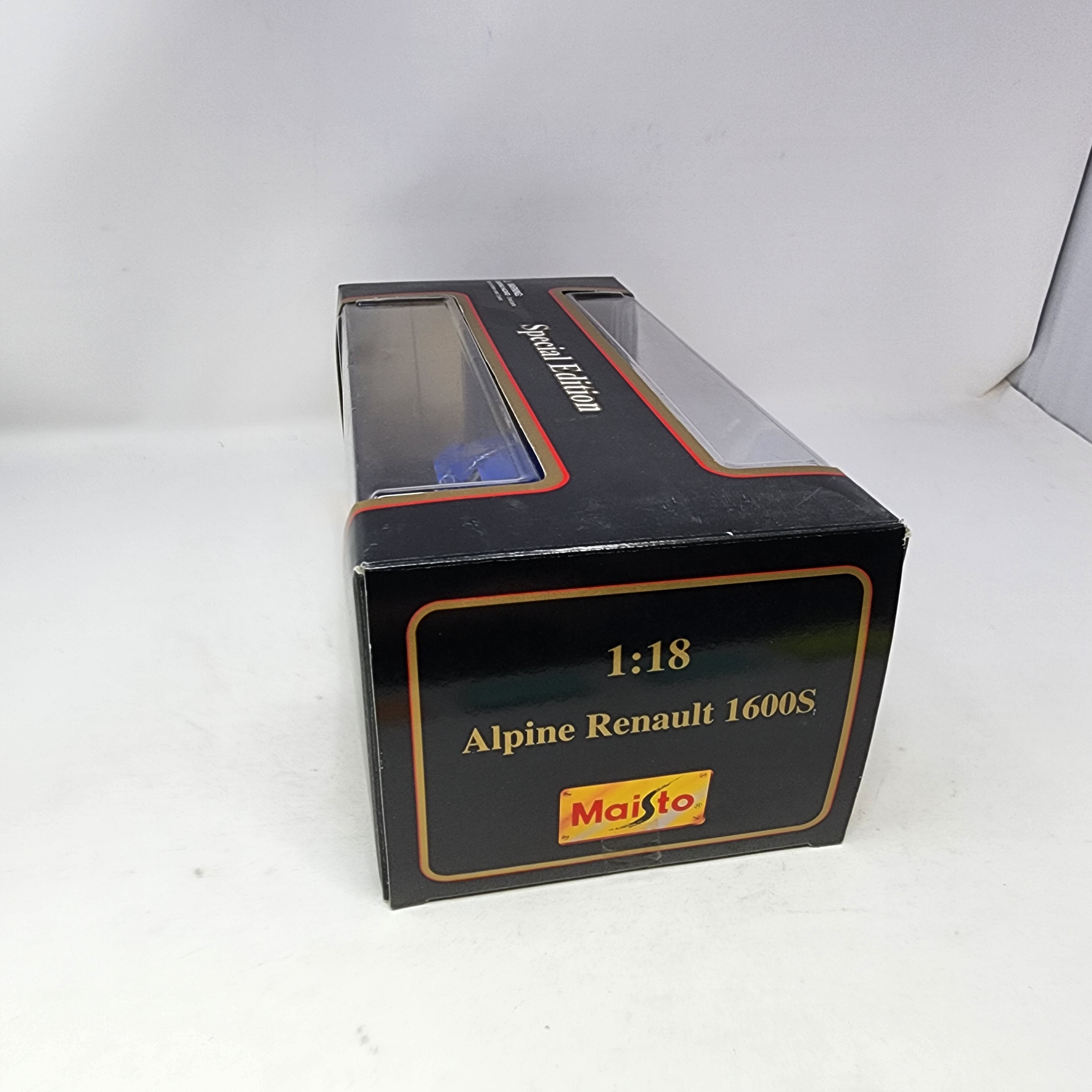 Alpine Renault 1600S * Blue * Maisto Special Edition 1/18 Scale、mySite、hgirdovlk