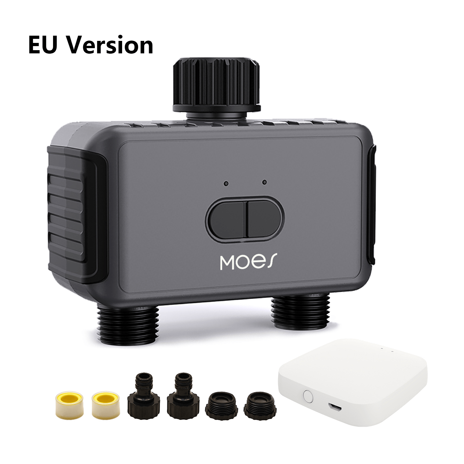 Bluetooth Timer, Smart Sprinkler Water Timer with 2 Outlet、mySite、fannypackpong