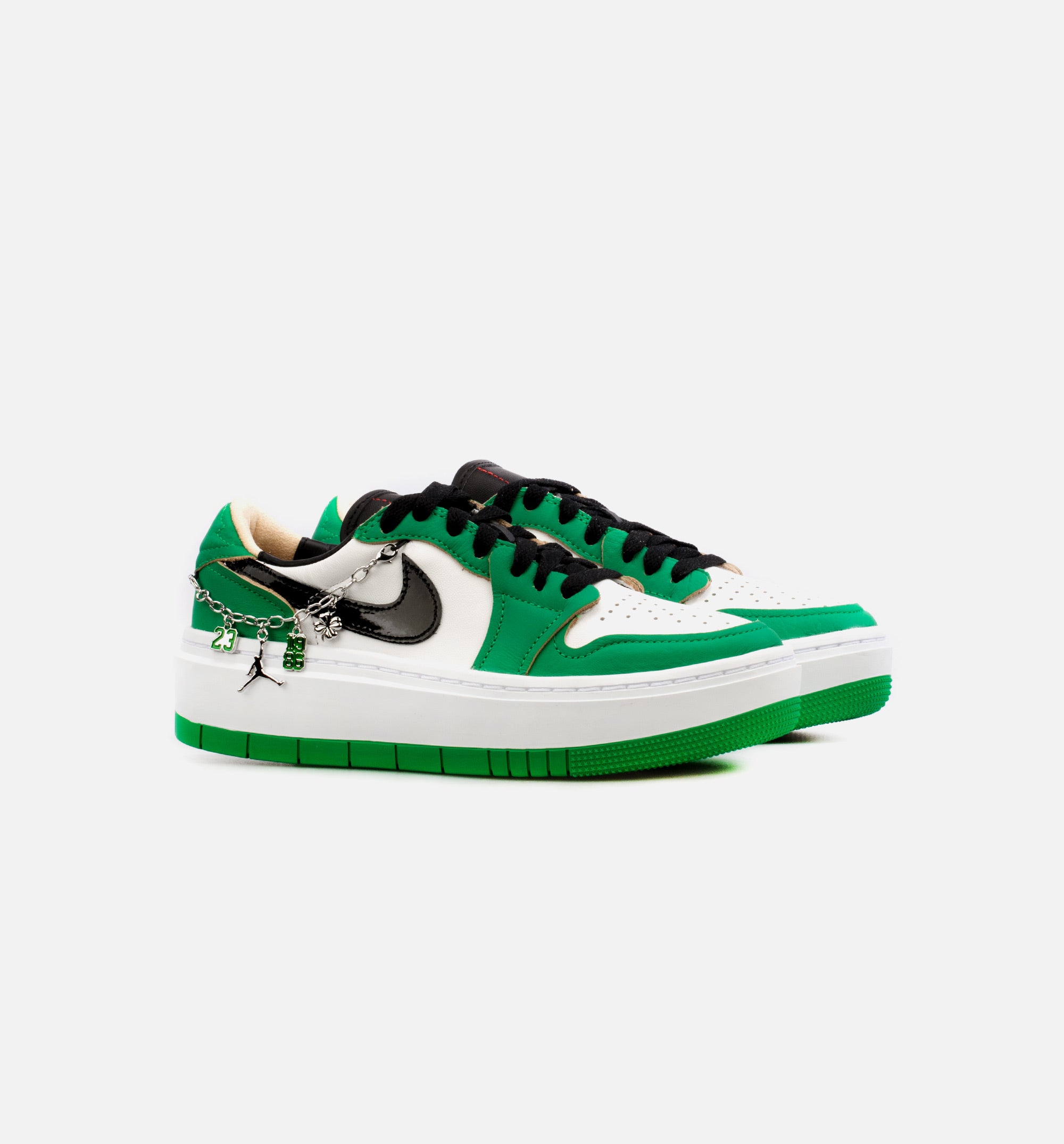 Air Jordan 1 Elevate Low Lucky Green Womens Lifestyle Shoe - Green/White、mySite、dreamappss