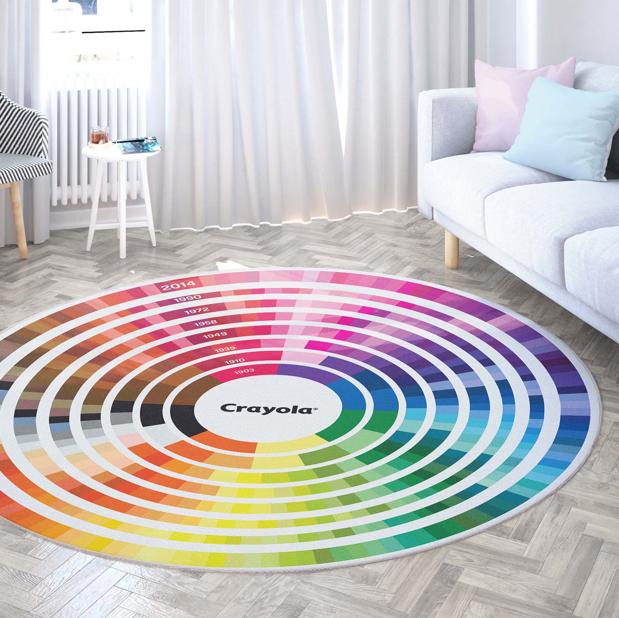 Crayola Color Wheel Multicolor Area Rug By Well Woven、mySite、gigharbornorthrealestate