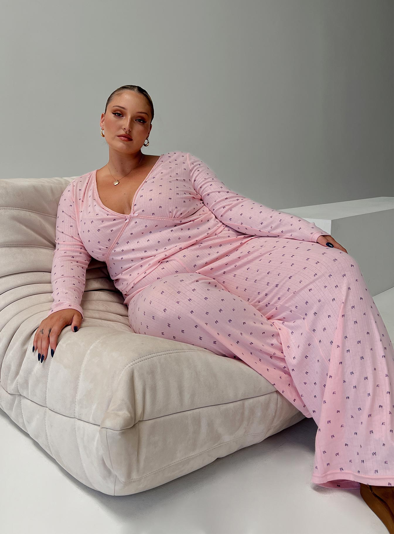 Blueberry Muffin Sleep Set Pink Curve、mySite、solidvoid