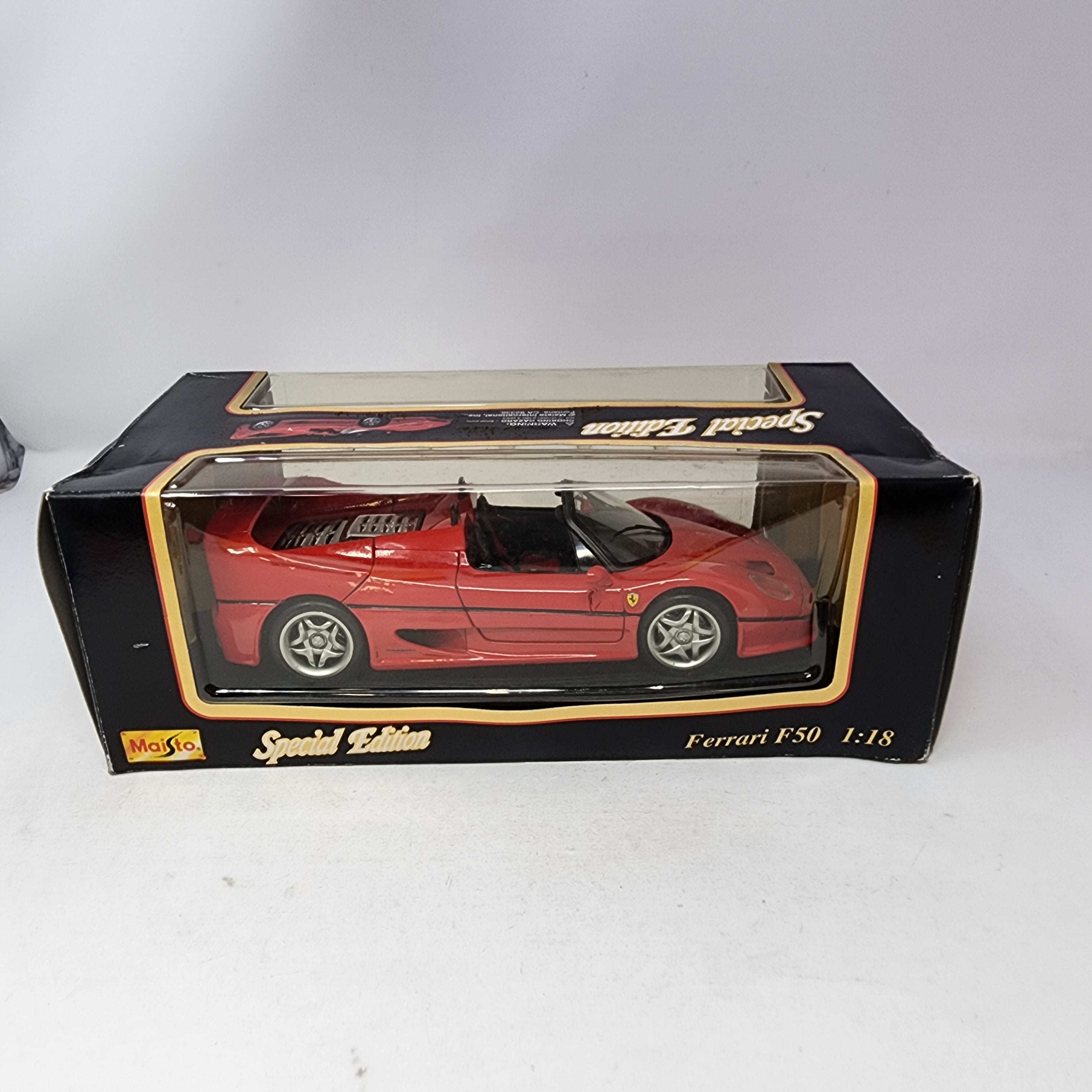 Ferrari F50 * Red * Maisto Special Edition 1/18 Scale、mySite、hgirdovlk