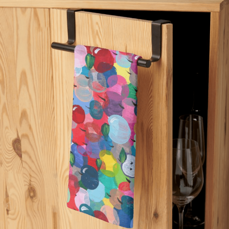 Rainbow Apples Tea Towel、mySite、topwebapps