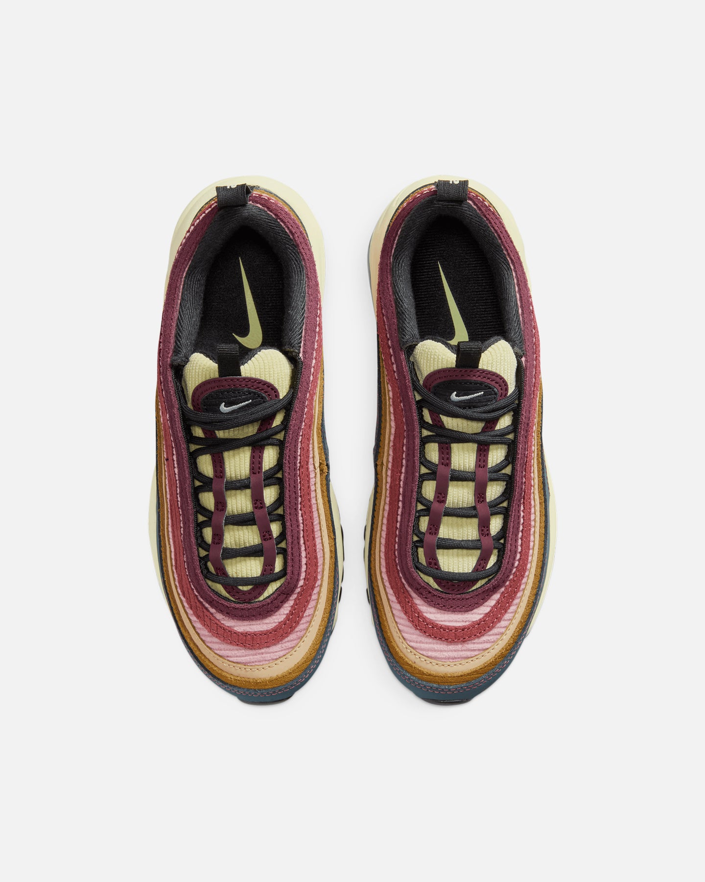 Nike Women's Air Max 97 CordAiroy Deep Jungle/White、mySite、zt4zffjzw