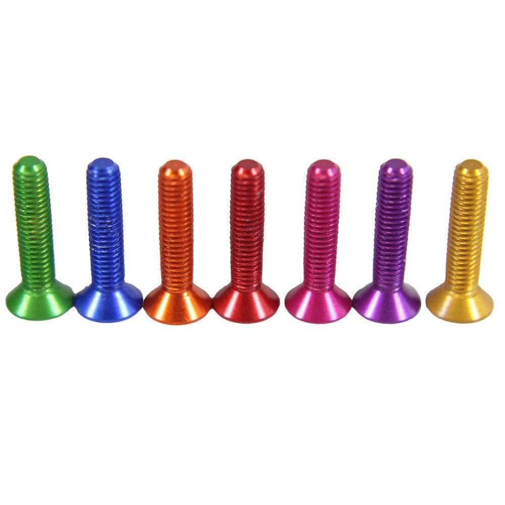  M3 7075 Aluminum Counter Sunk Hex Screw (20PCS) - Choose Your Color & Size、mySite、merchandisen