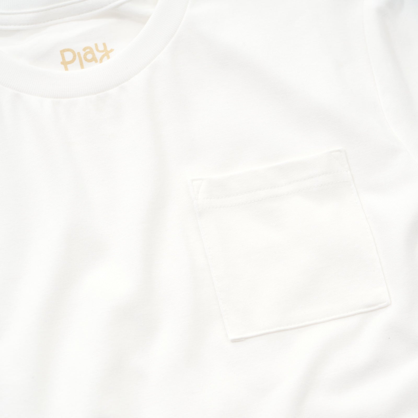  Soft White Short Sleeve Relaxed Pocket Tee、mySite、layawaytickets