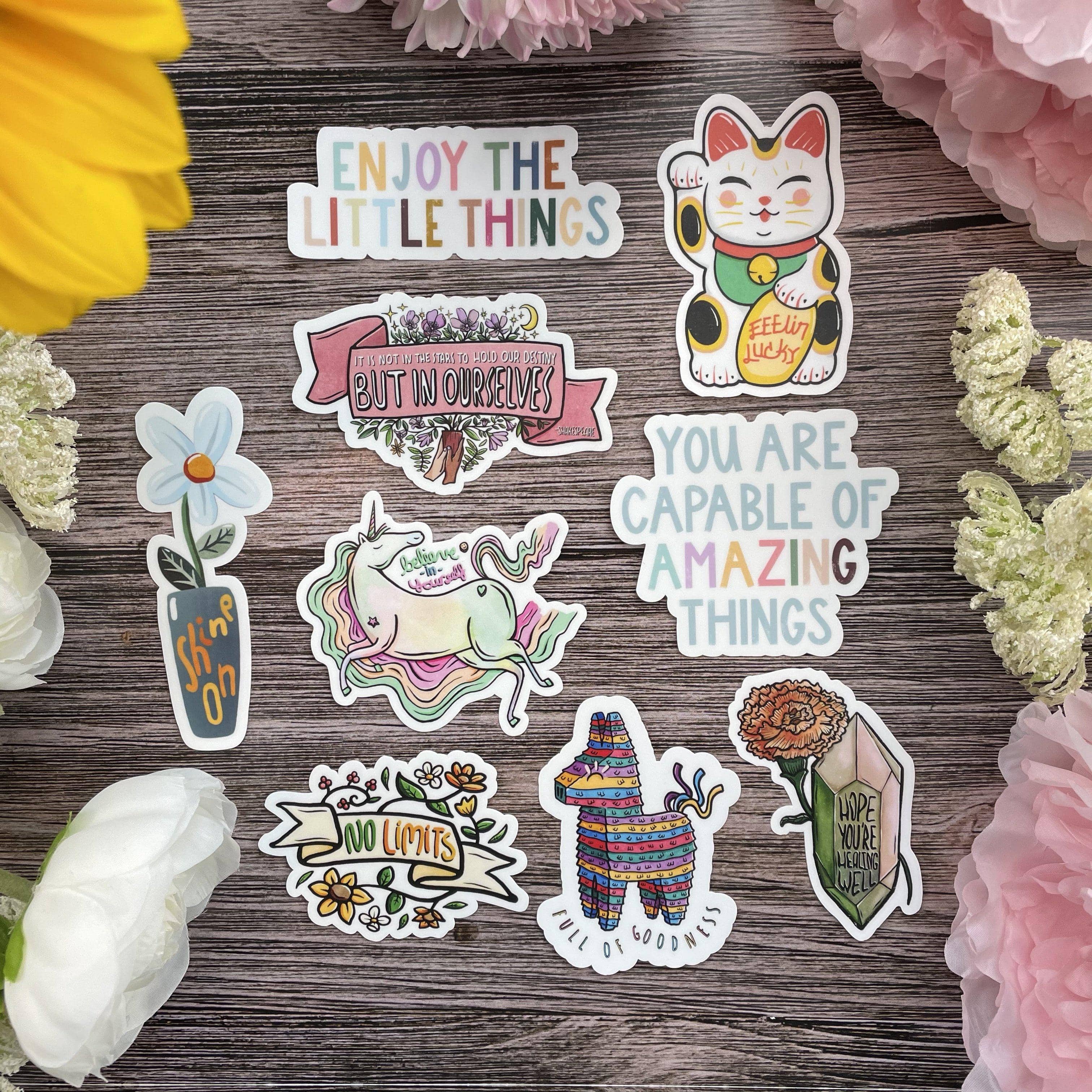  Positivity Sticker 23 Pack、mySite、elrpsem3k