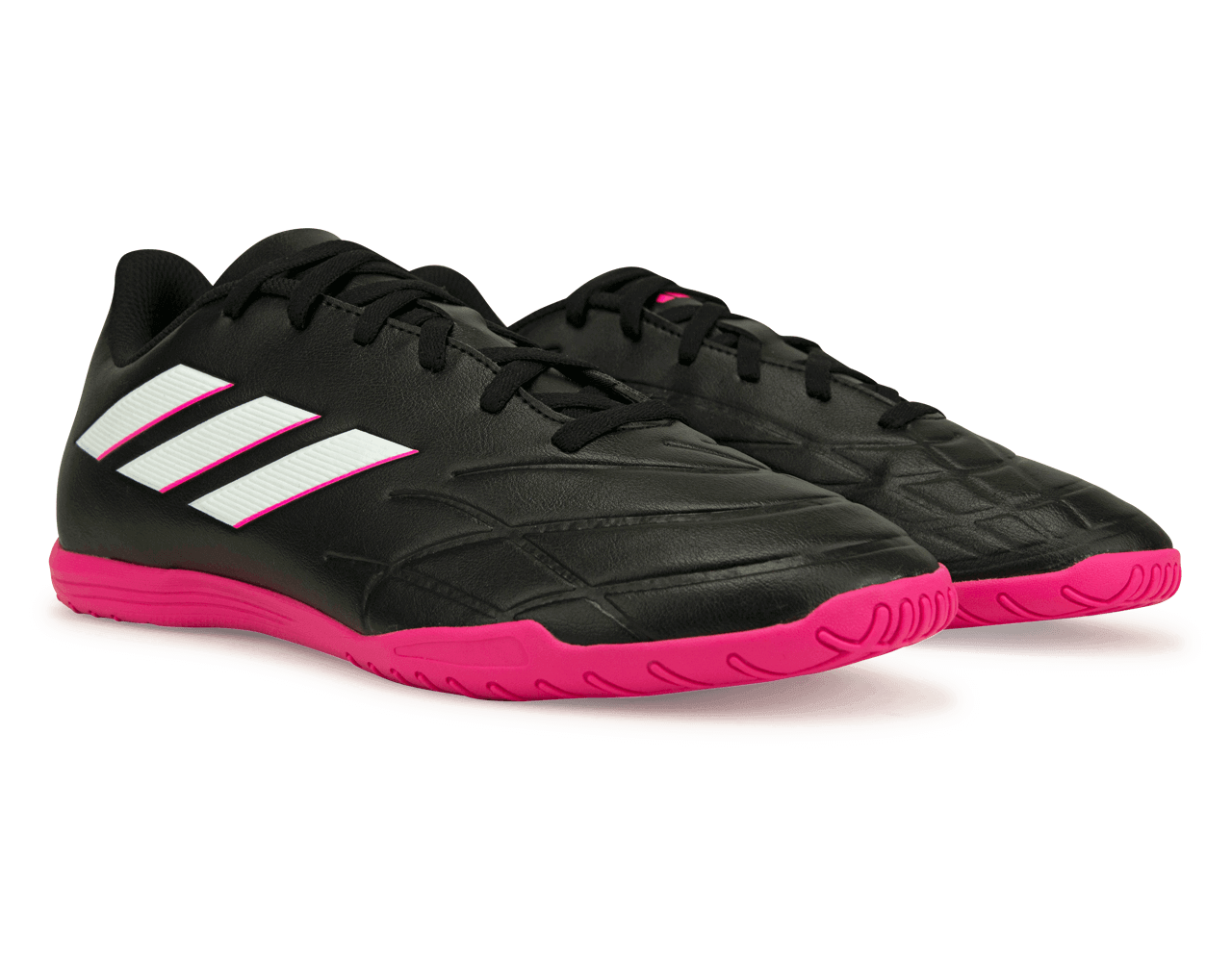 adidas Men's Copa Pure.4 IN Black/Pink、mySite、noshort