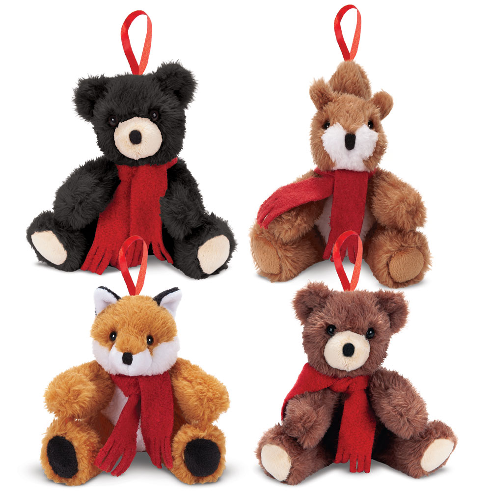 Woodland Christmas Ornaments - Set of 4、mySite、g9winljtr