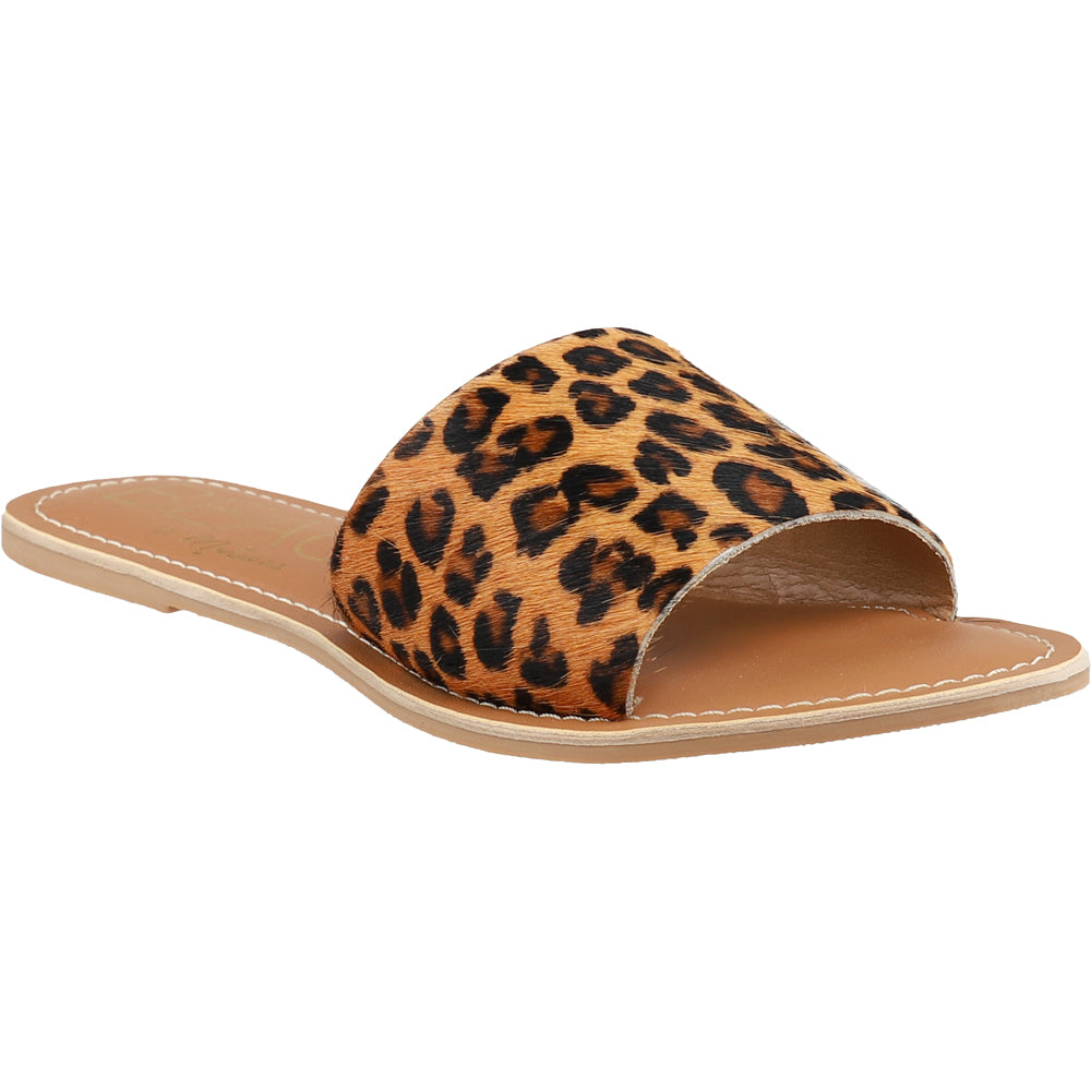 Cabana Leopard Slide Sandals、mySite、gtrtttuynbv