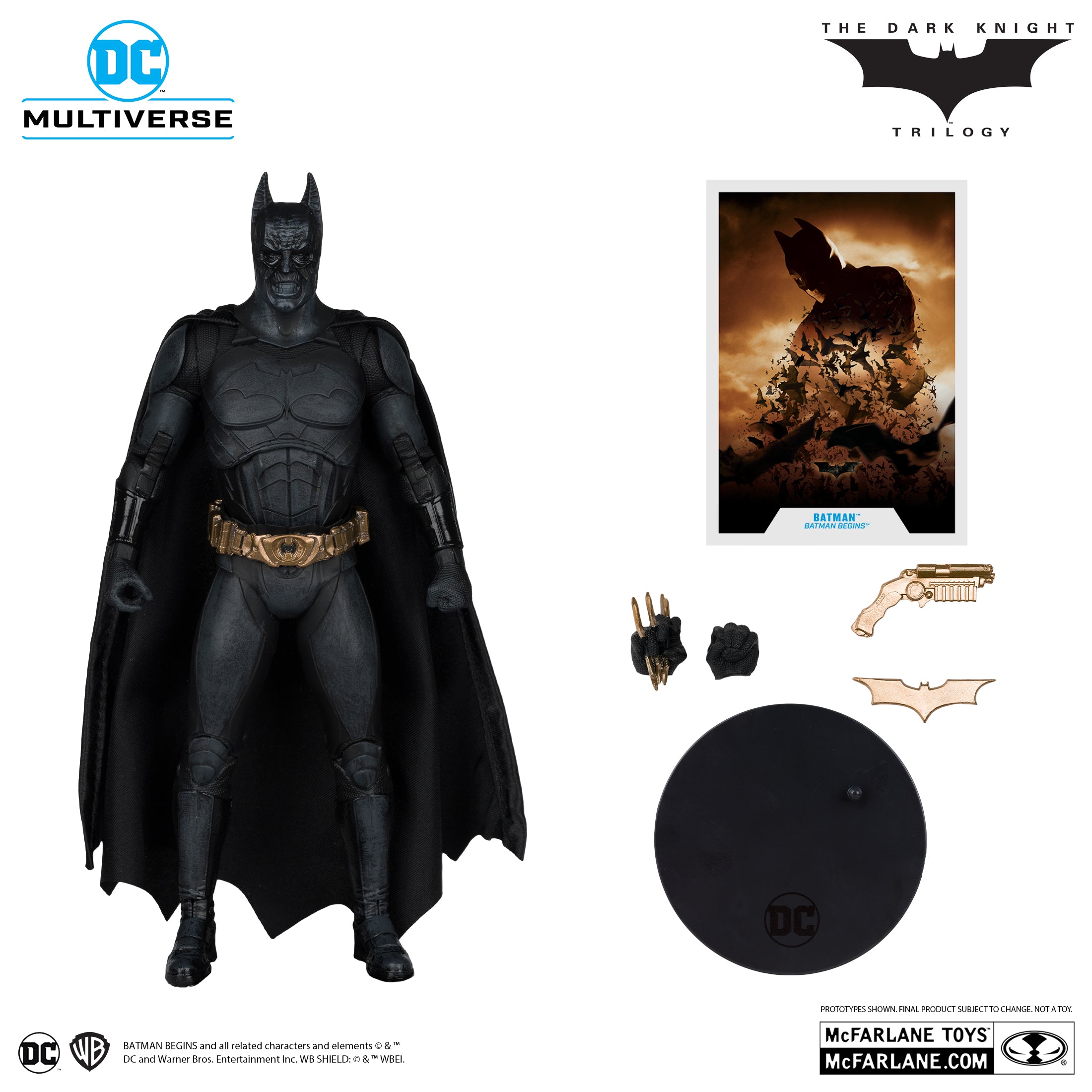 DC Multiverse Exclusive Gold Label Poisoned Batman (Batman Begins)、mySite、hgirdovlk