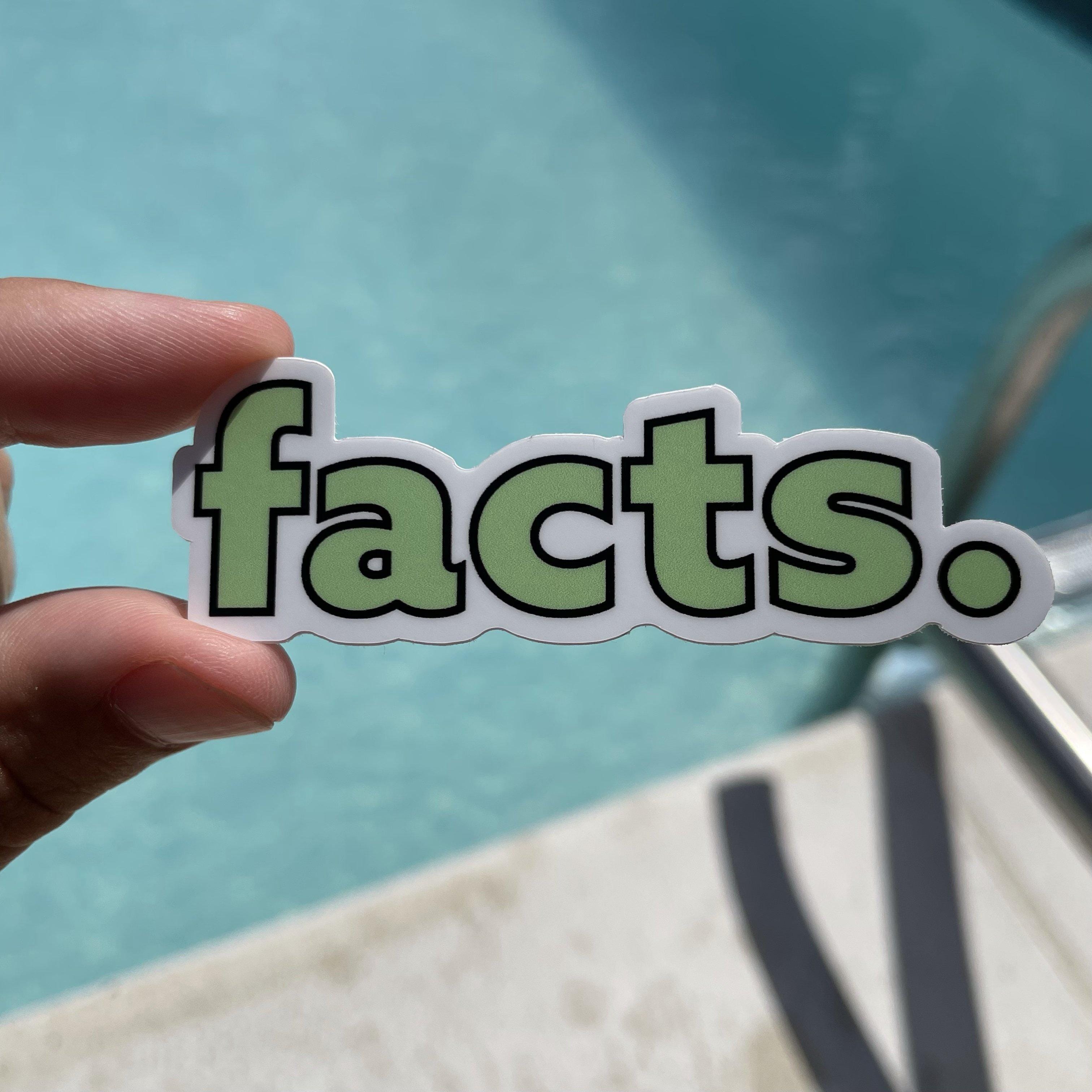  Facts. Green Aesthetic Sticker、mySite、elrpsem3k