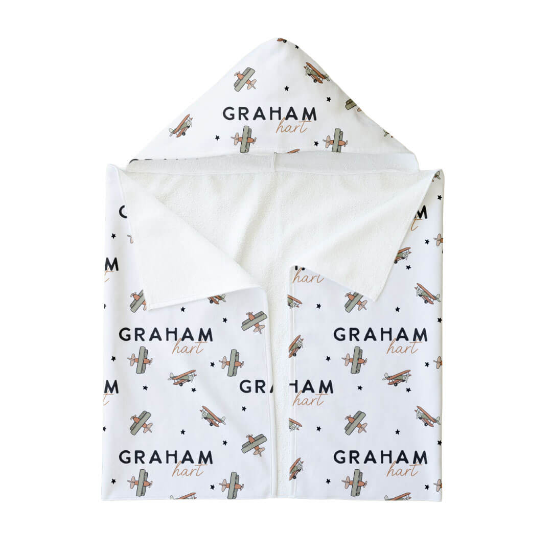  Personalized Hooded Towel | Set Sail、mySite、layawaytickets