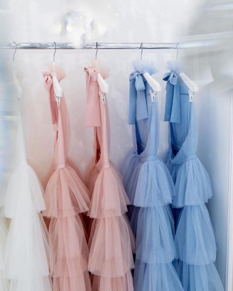  Soft Petal Tulle Dress (Blush)、mySite、merchandisen