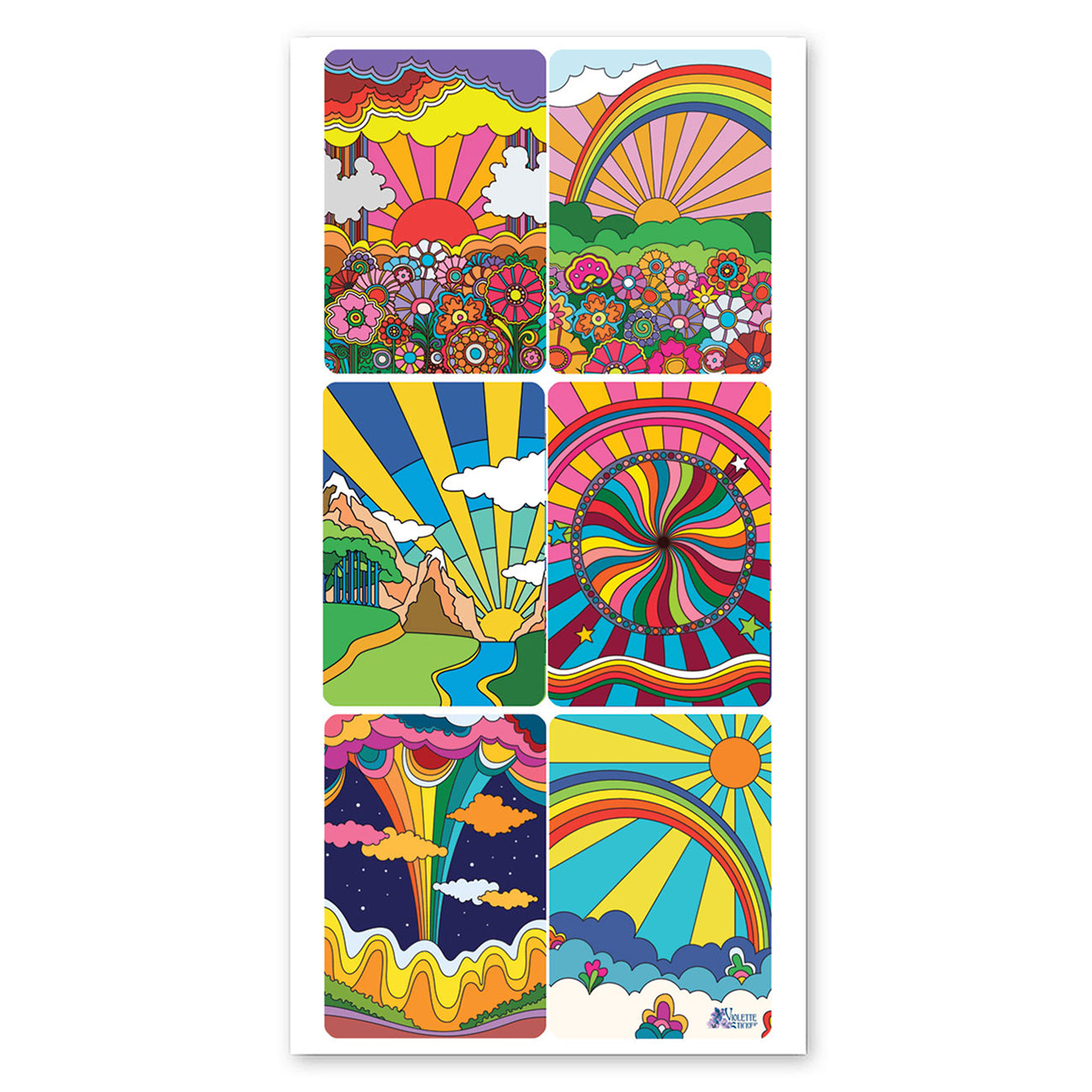  Rainbows Stickers、mySite、ghnorth