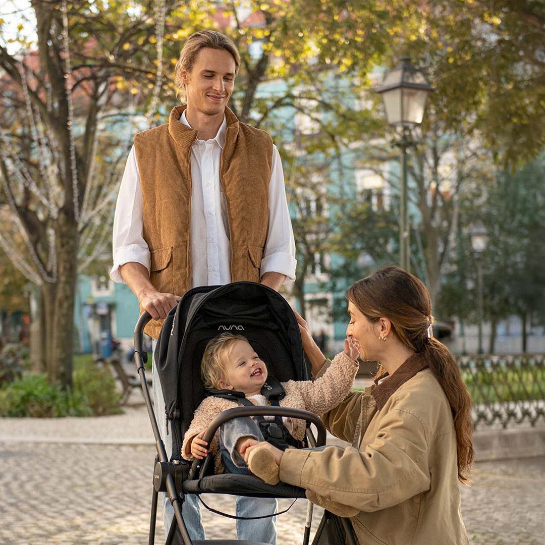  Nuna IXXA NEXT Stroller with ARRA FLEX & BASE CURV Travel System Bundle - Caviar、mySite、merchandisen