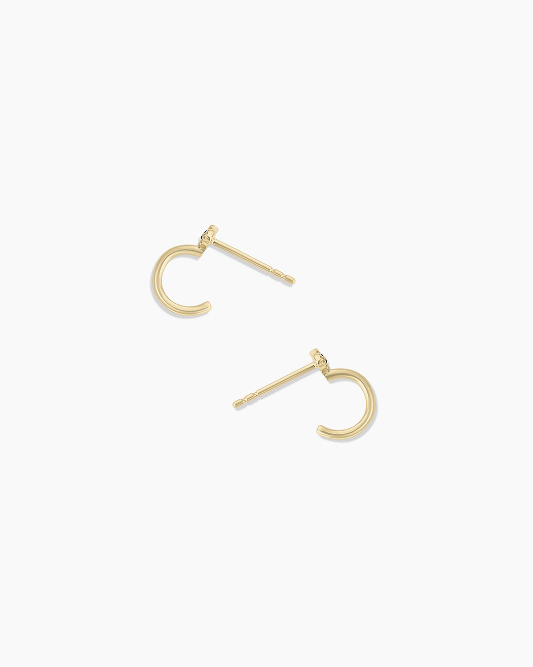 Diamond and Blue Sapphire Evil Eye Stud Huggies、mySite、hinf8tx79