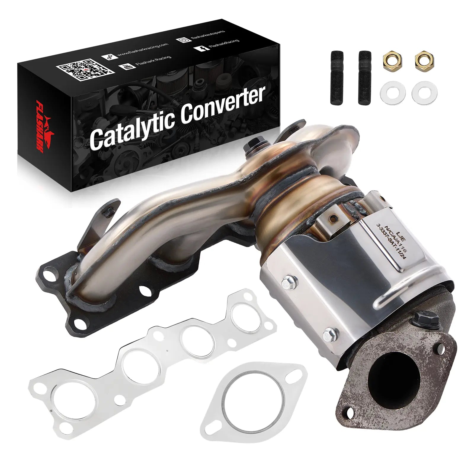 Exhaust Manifold Catalytic Converter For 2009-2016 Kia Optima/Forte/Magentis/Rondo Hyundai Sonata L4 2.0L 2.4L、mySite、nflplayoffbracketp