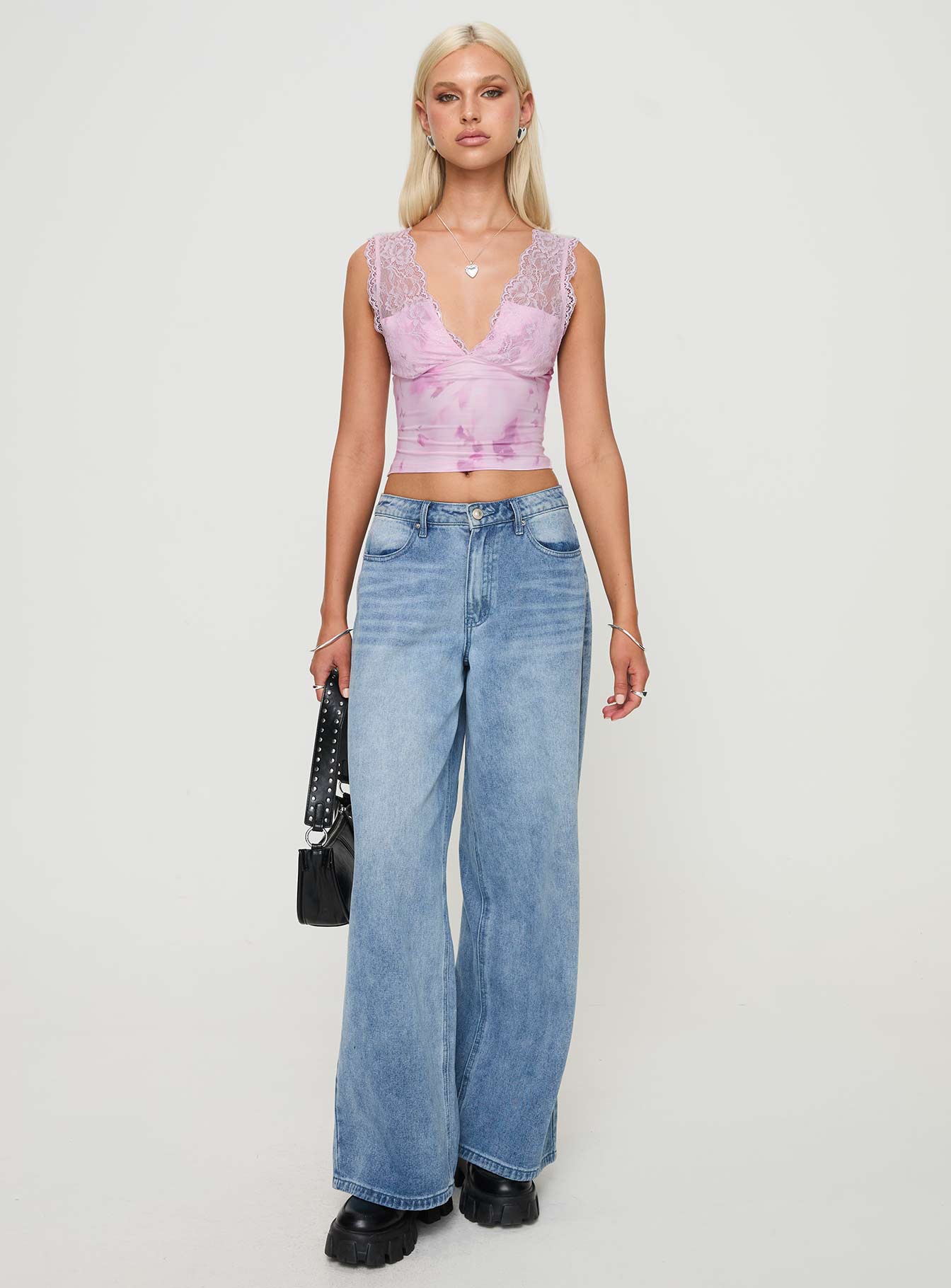 Typha Top Pink Floral、mySite、solidvoid