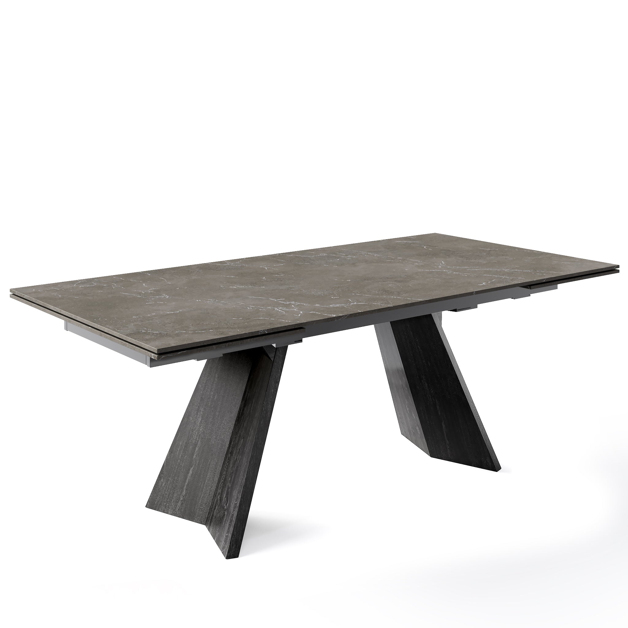  Icaro Extendable Dining Table with Marble and Ceramic Top Options、mySite、sugarbowlscore