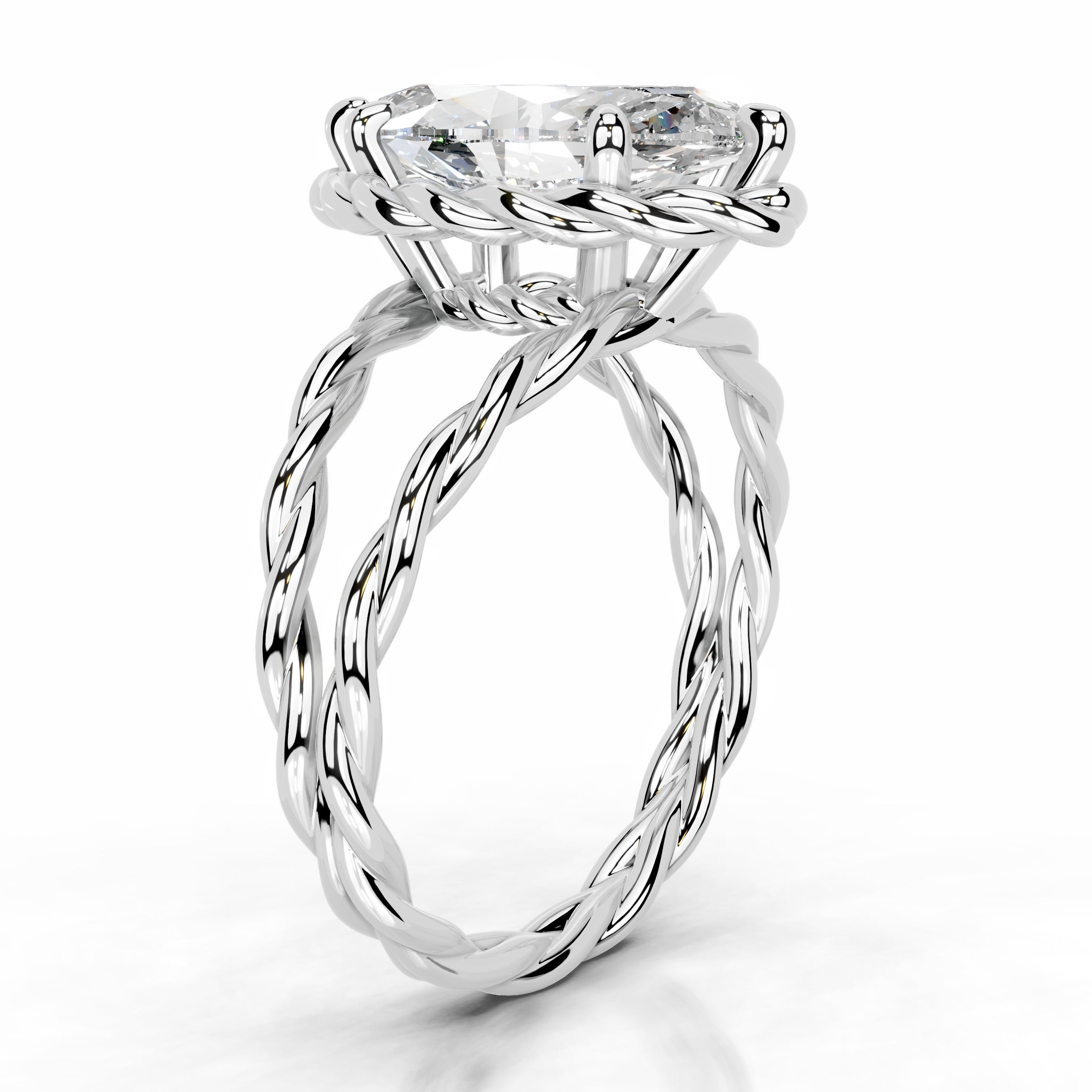 Yul Lab Grown Diamond Ring - 14K White Gold、mySite、hinf8tx79