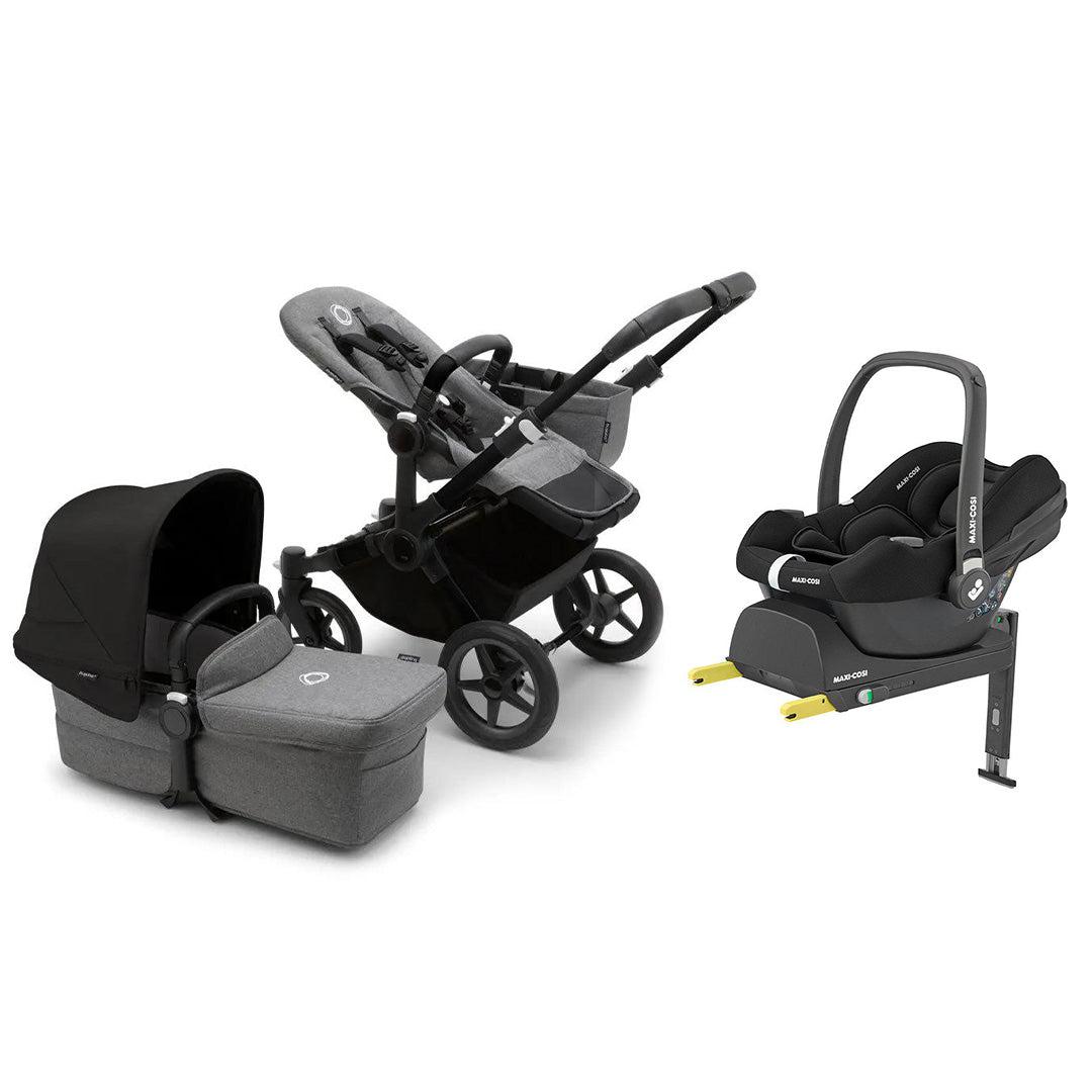  Bugaboo Donkey 5 + CabrioFix Travel System、mySite、merchandisen