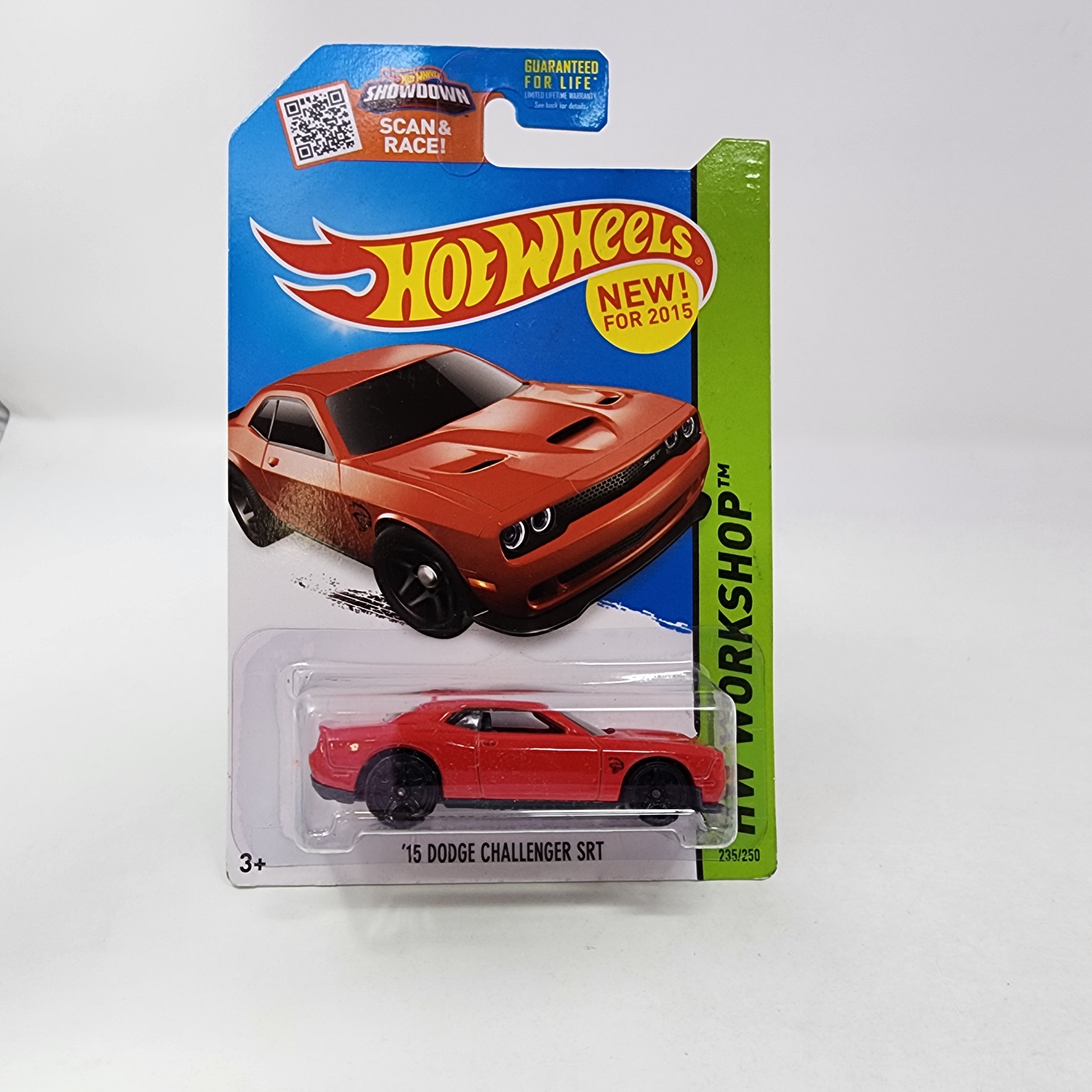 '15 Dodge Challenger SRT Hellcat #235 * RED * Hot Wheels 2015、mySite、hgirdovlk