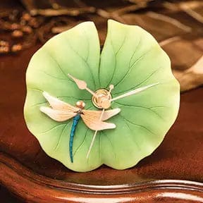Dragonfly On Lotus Clock、mySite、g9winljtr