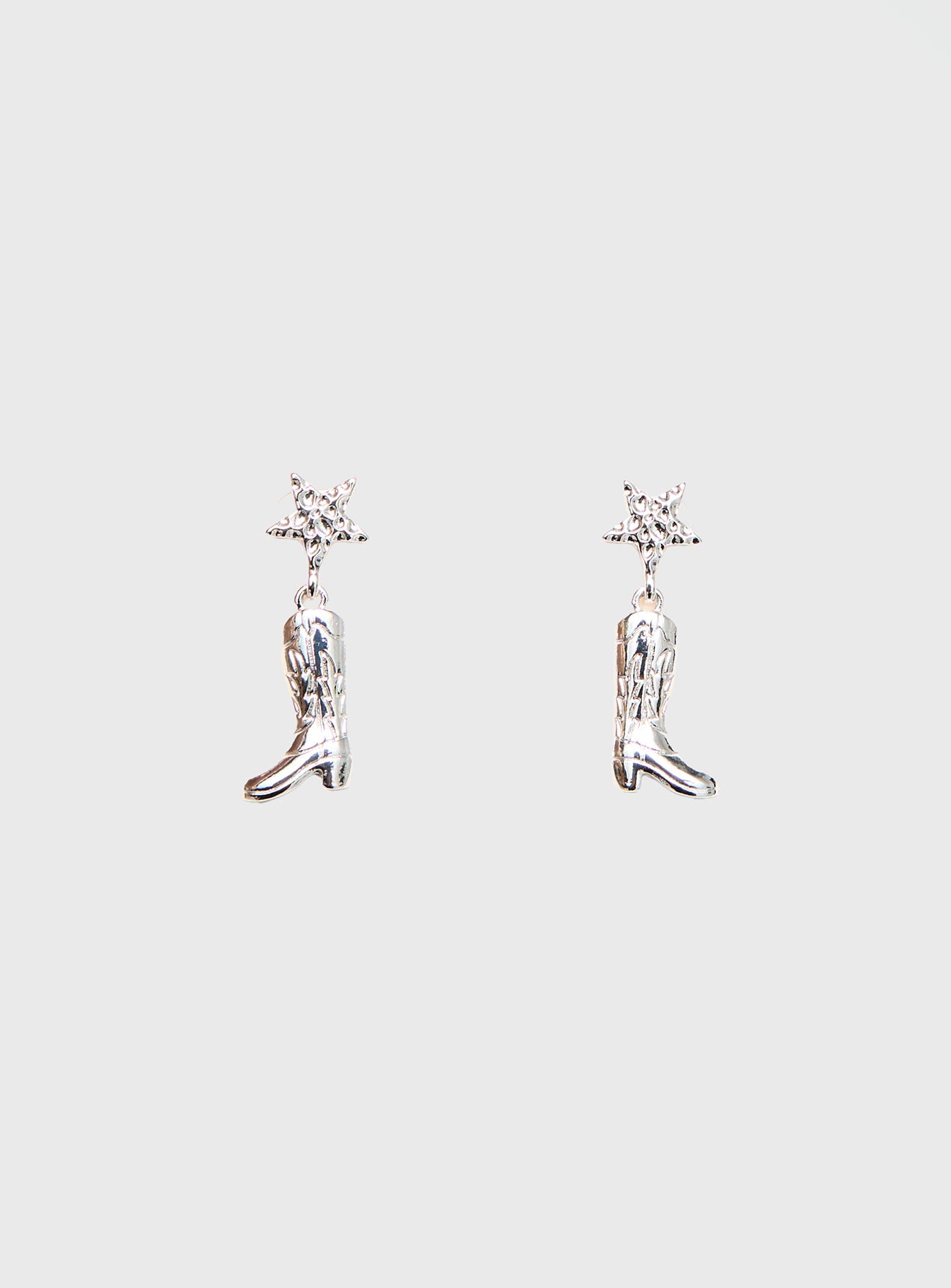 Starstruck Earrings Silver、mySite、solidvoid